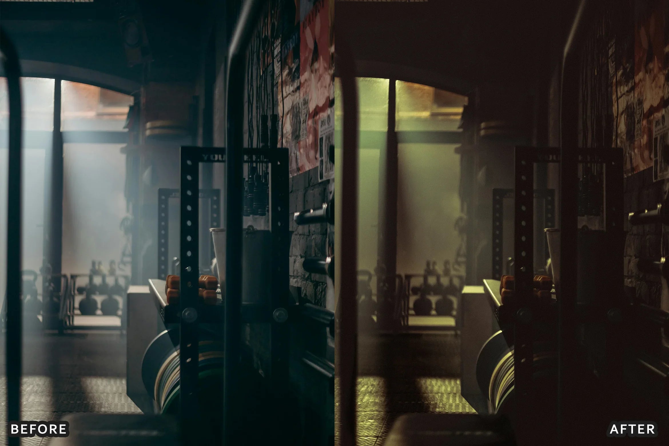 AI-Optimized Dark Black Gym Lightroom Presets - Lightroom Presets - by AAA Presets