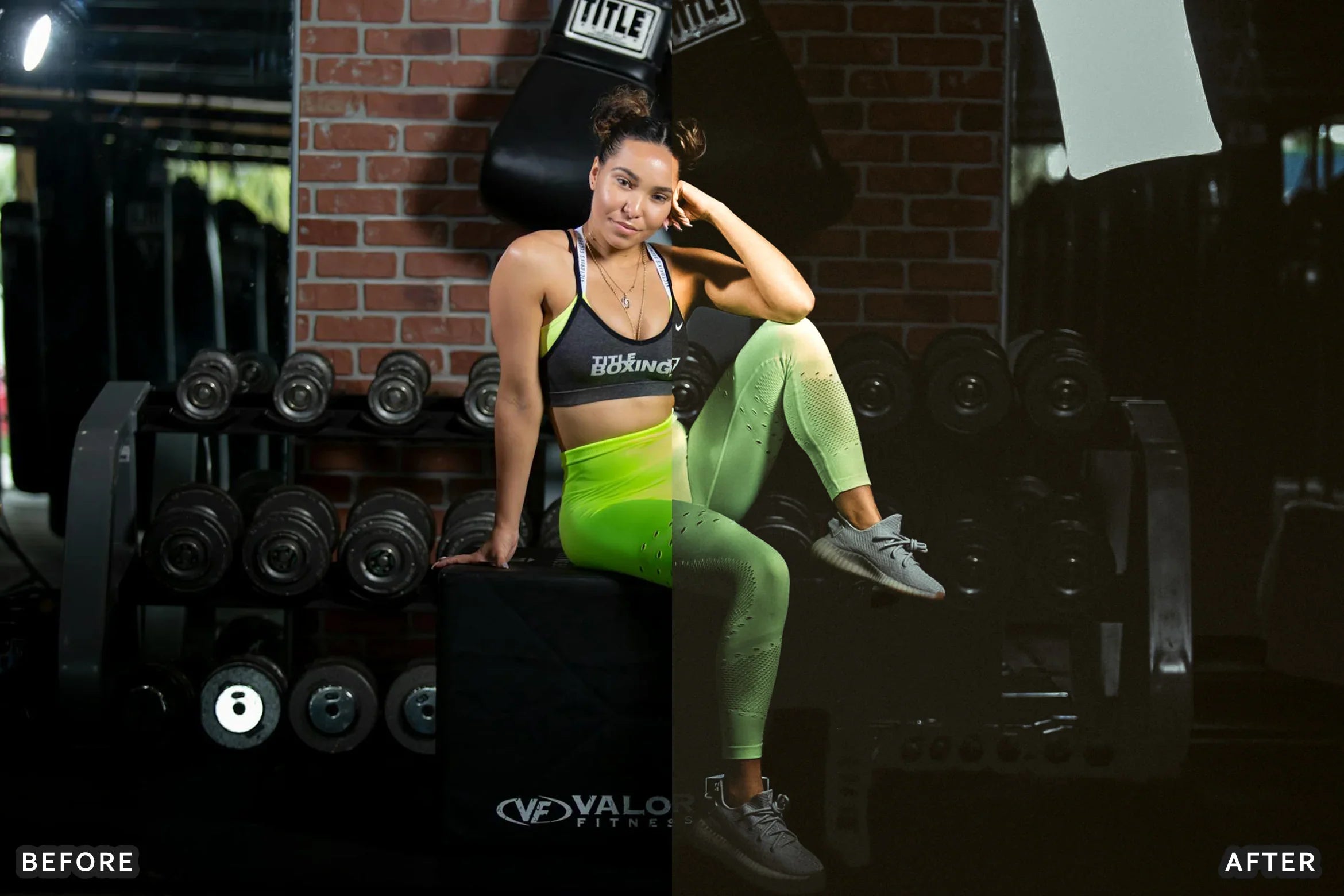 AI-Optimized Dark Black Gym Lightroom Presets - Lightroom Presets - by AAA Presets
