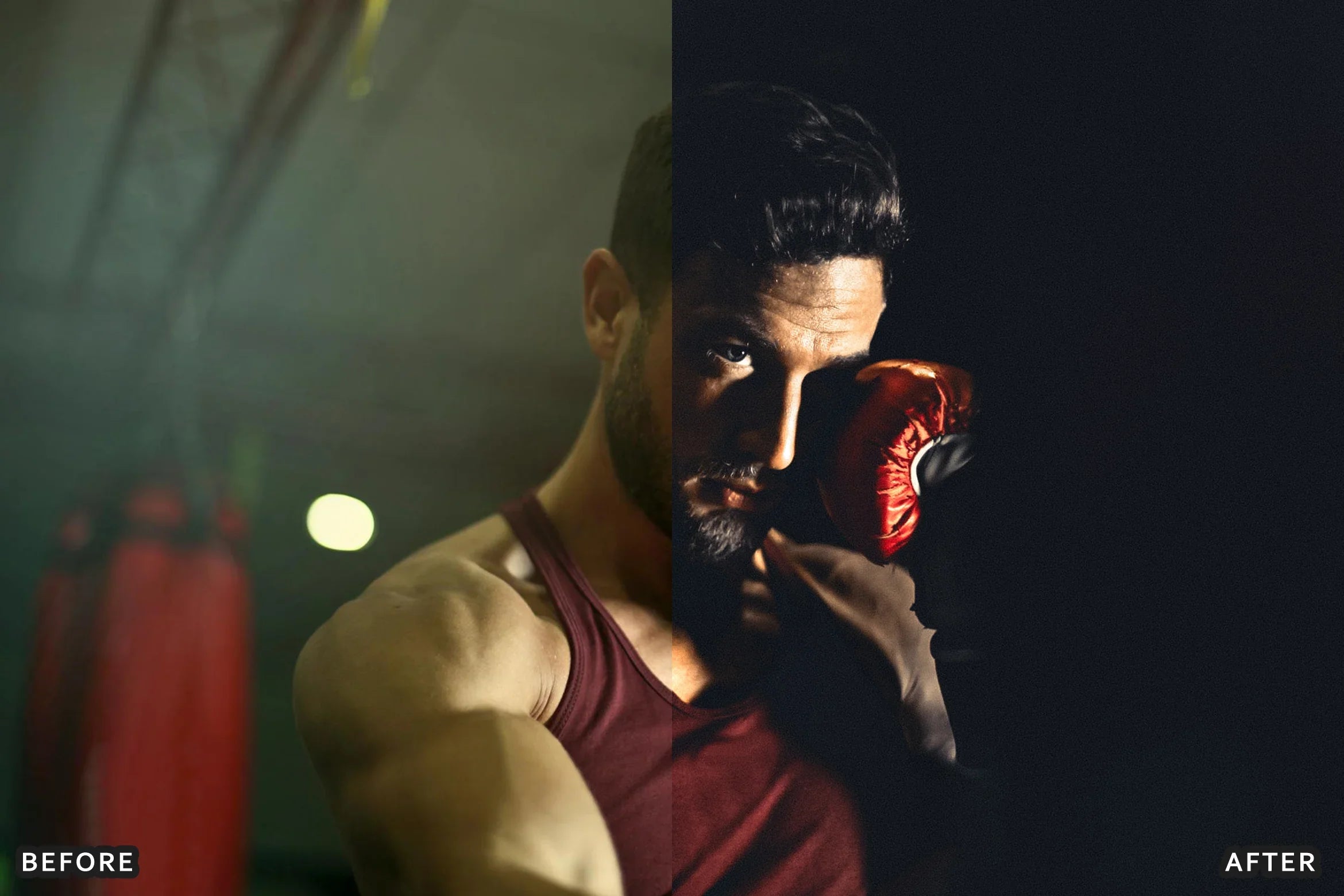 AI-Optimized Dark Black Gym Lightroom Presets - Lightroom Presets - by AAA Presets