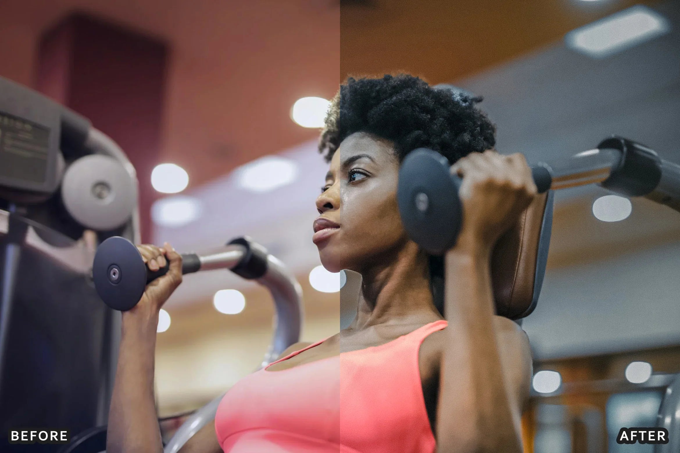 AI-Optimized Dark Black Gym Lightroom Presets - Lightroom Presets - by AAA Presets