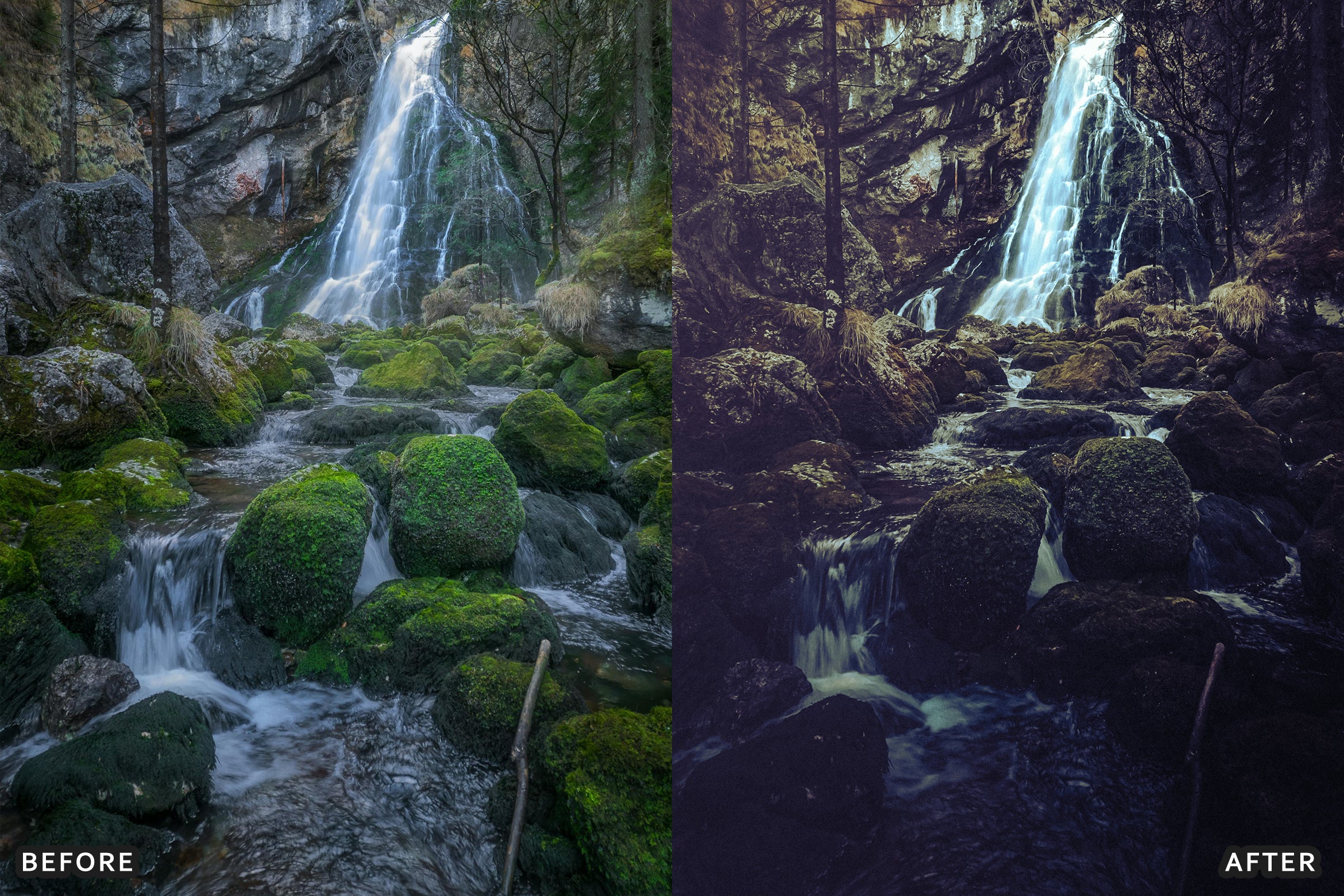AI-Optimized Dark Green Lightroom Presets - Lightroom Presets - by AAA Presets