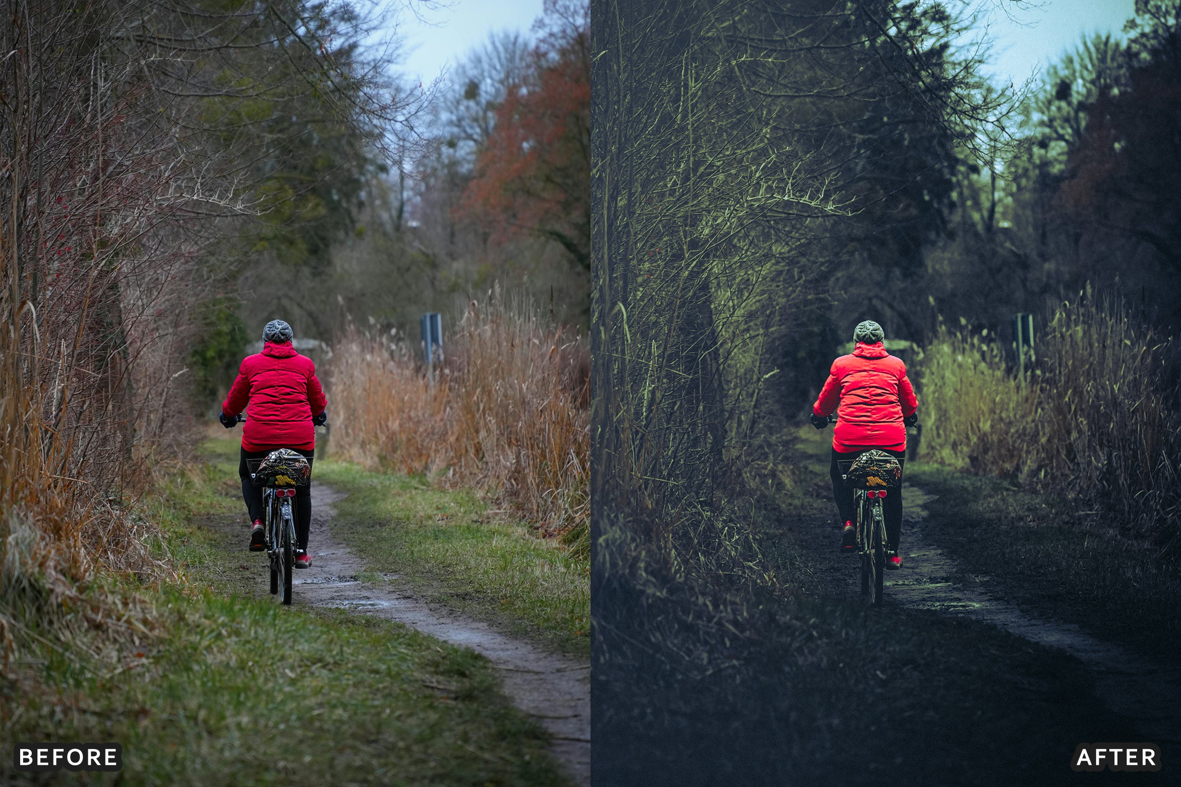 AI-Optimized Dark Green Lightroom Presets - Lightroom Presets - by AAA Presets