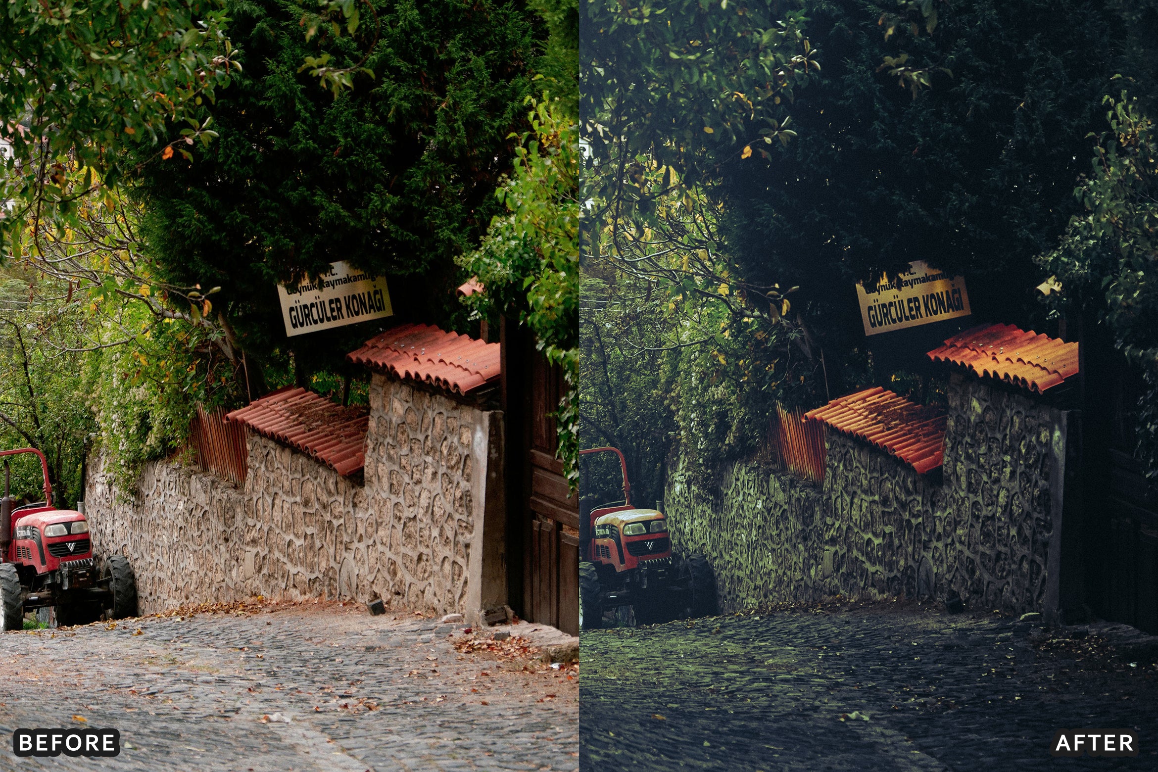 AI-Optimized Dark Green Lightroom Presets - Lightroom Presets - by AAA Presets