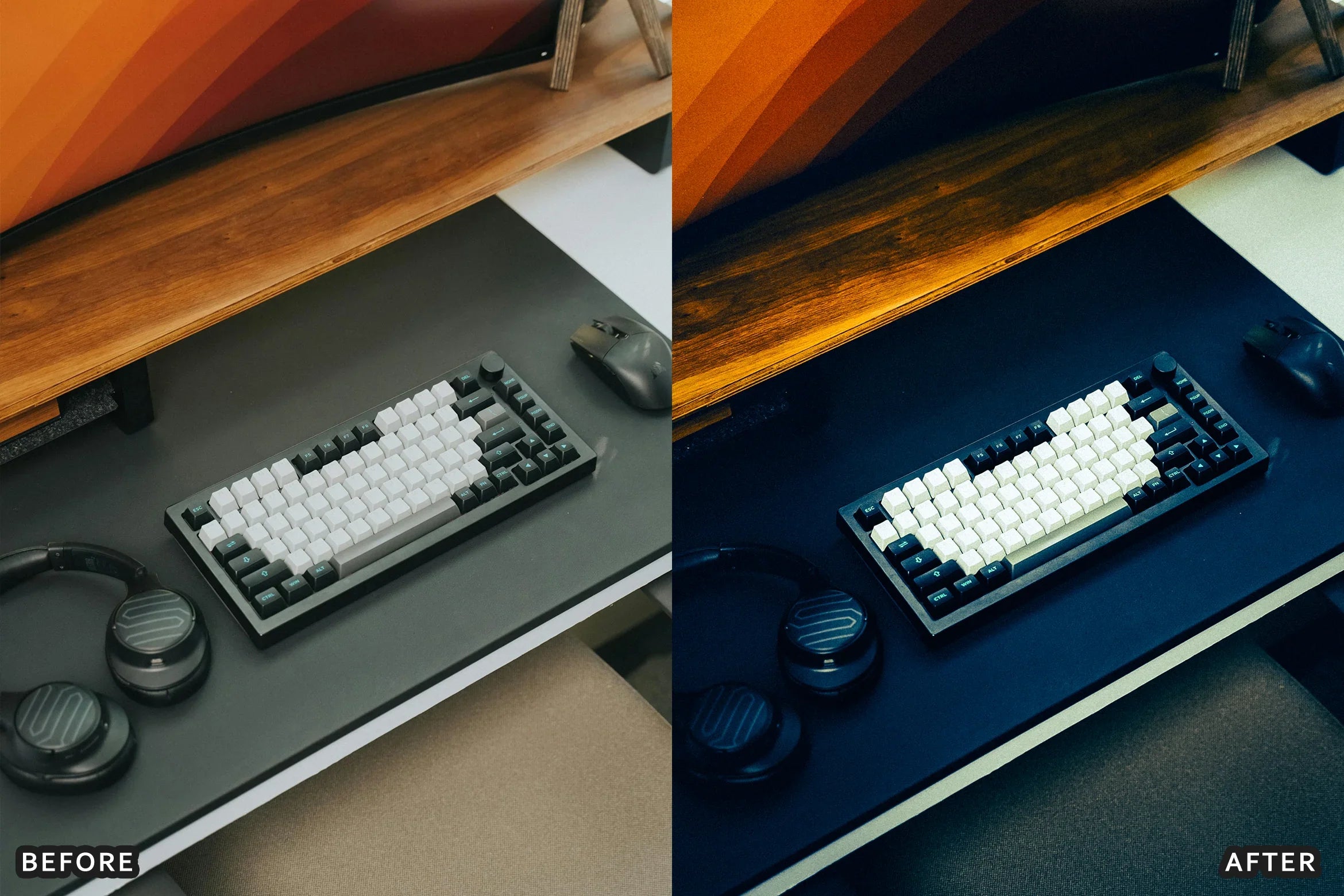 AI-Optimized Desk Setup Studio Lightroom Presets - Lightroom Presets - by AAA Presets