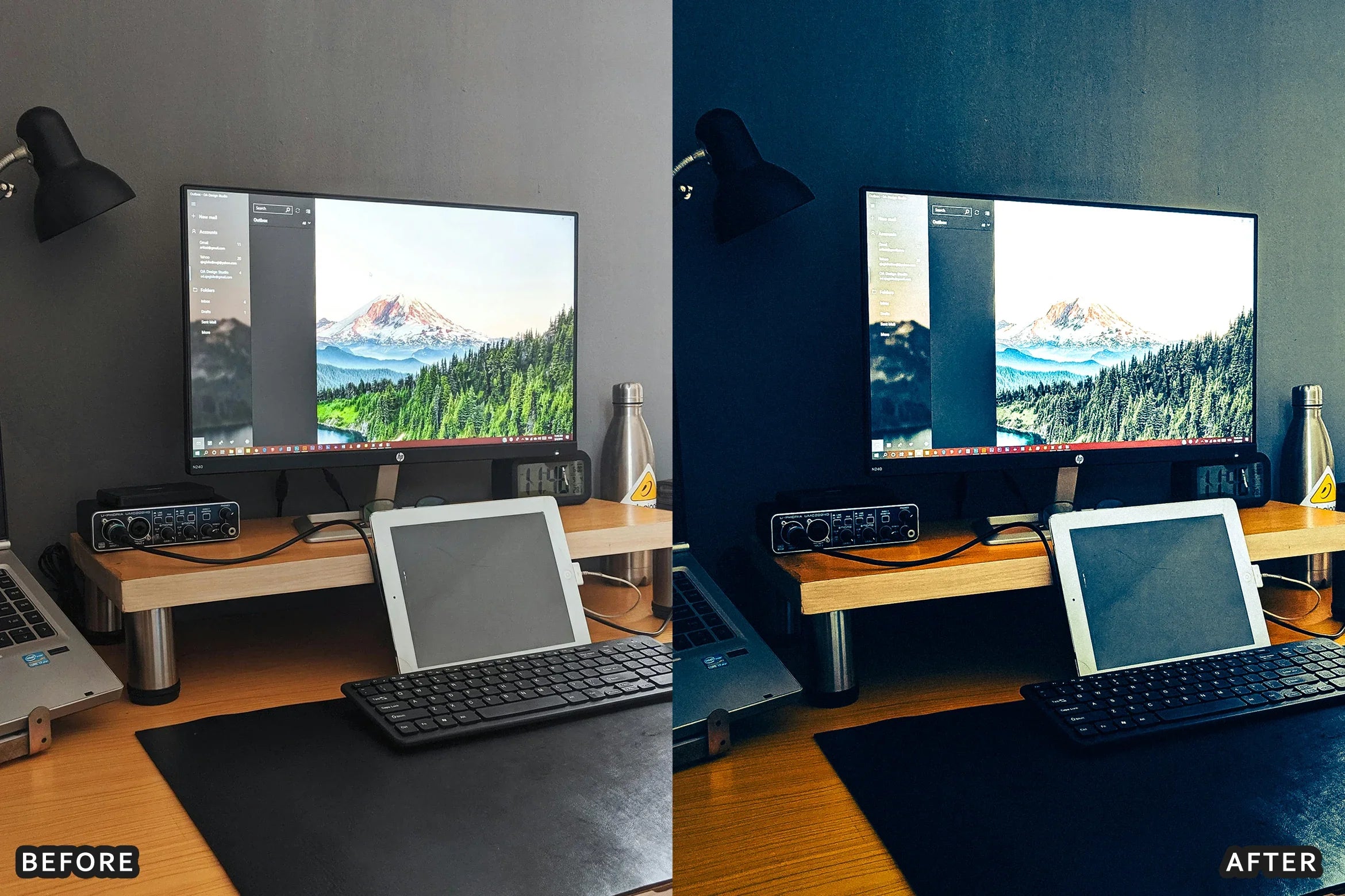 AI-Optimized Desk Setup Studio Lightroom Presets - Lightroom Presets - by AAA Presets