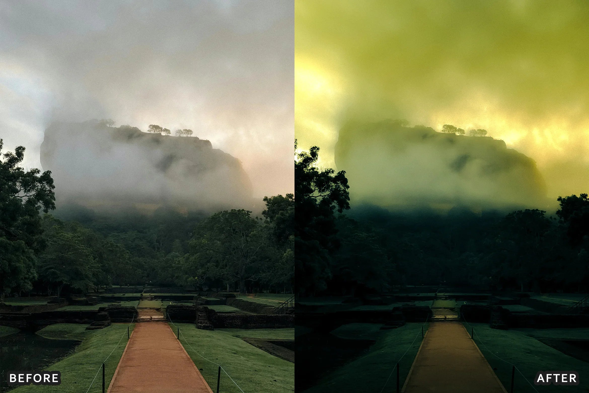 AI-Optimized Foggy Morning Lightroom Presets - Lightroom Presets - by AAA Presets