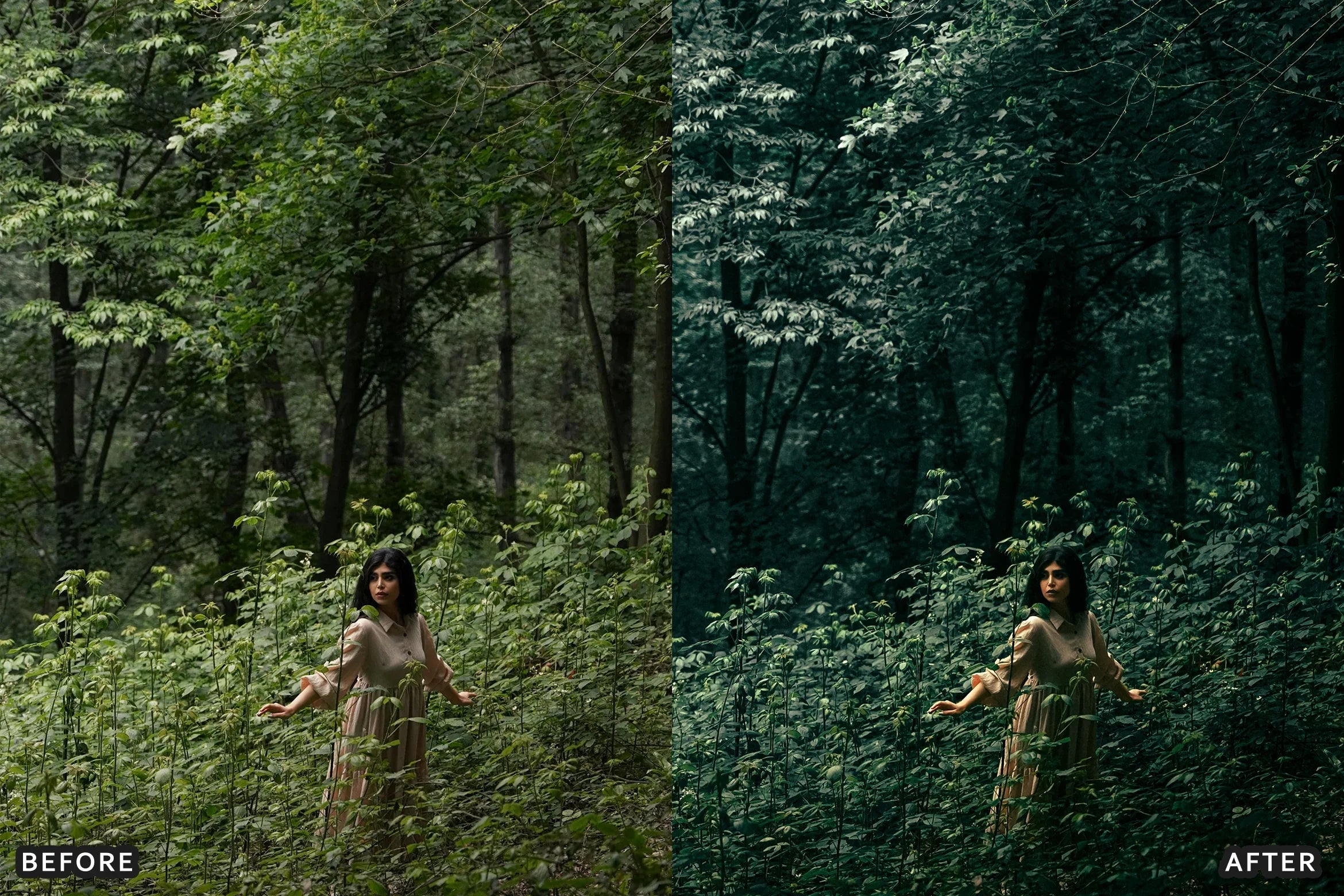 AI-Optimized Fresh Green Haze Lightroom Presets - Lightroom Presets - by AAA Presets