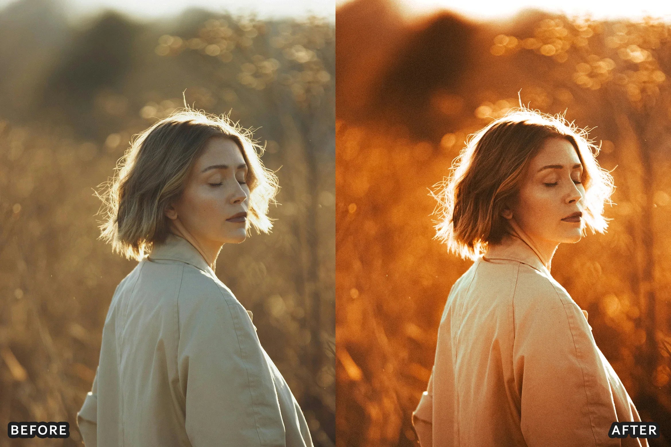 AI-Optimized Golden Fashion Lightroom Presets - Lightroom Presets - by AAA Presets