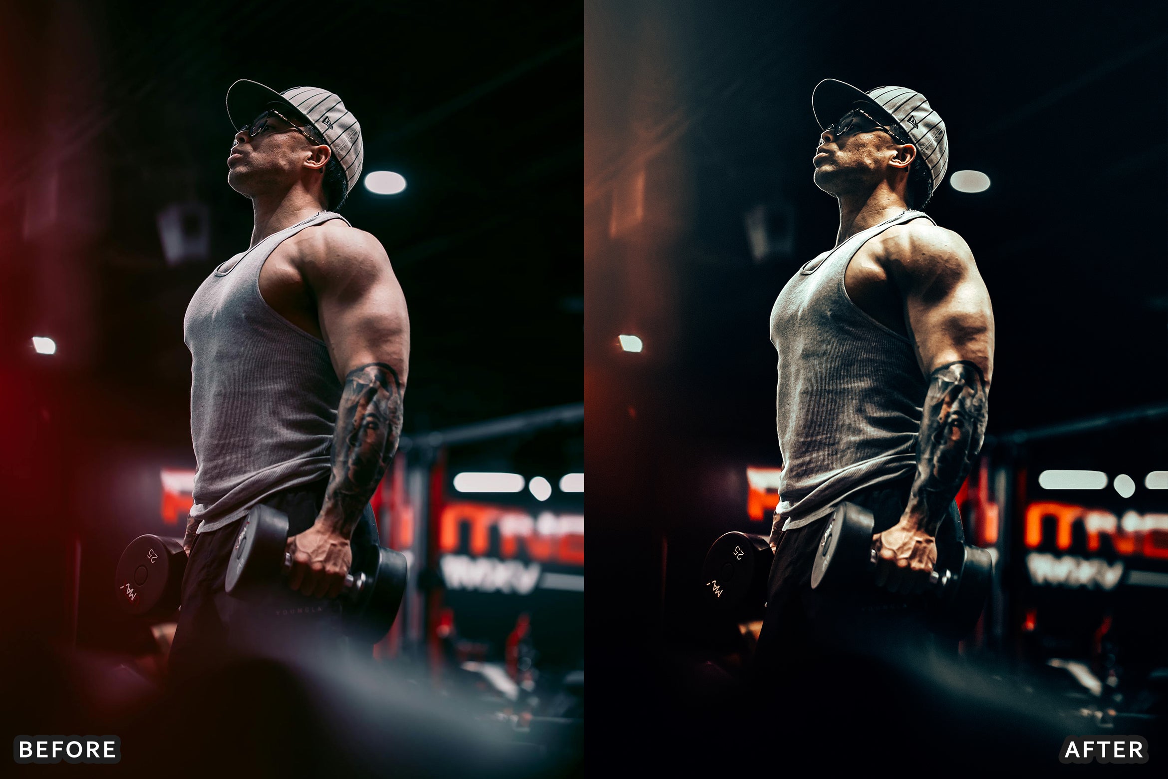 AI-Optimized Gym Cinematic Lightroom Presets - Lightroom Presets - by AAA Presets