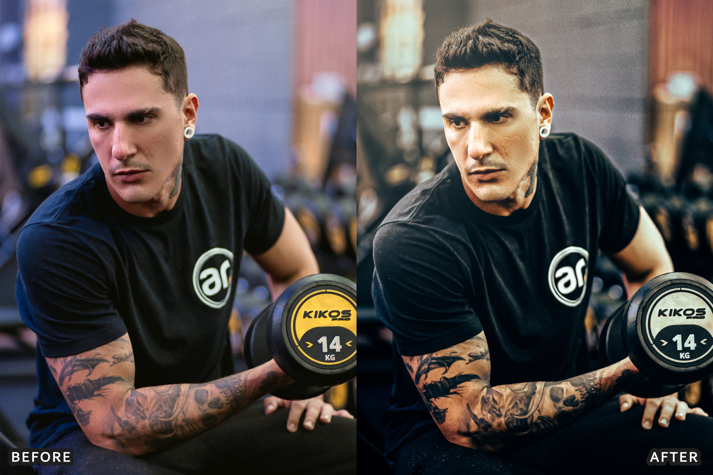 AI-Optimized Gym Cinematic Lightroom Presets - Lightroom Presets - by AAA Presets