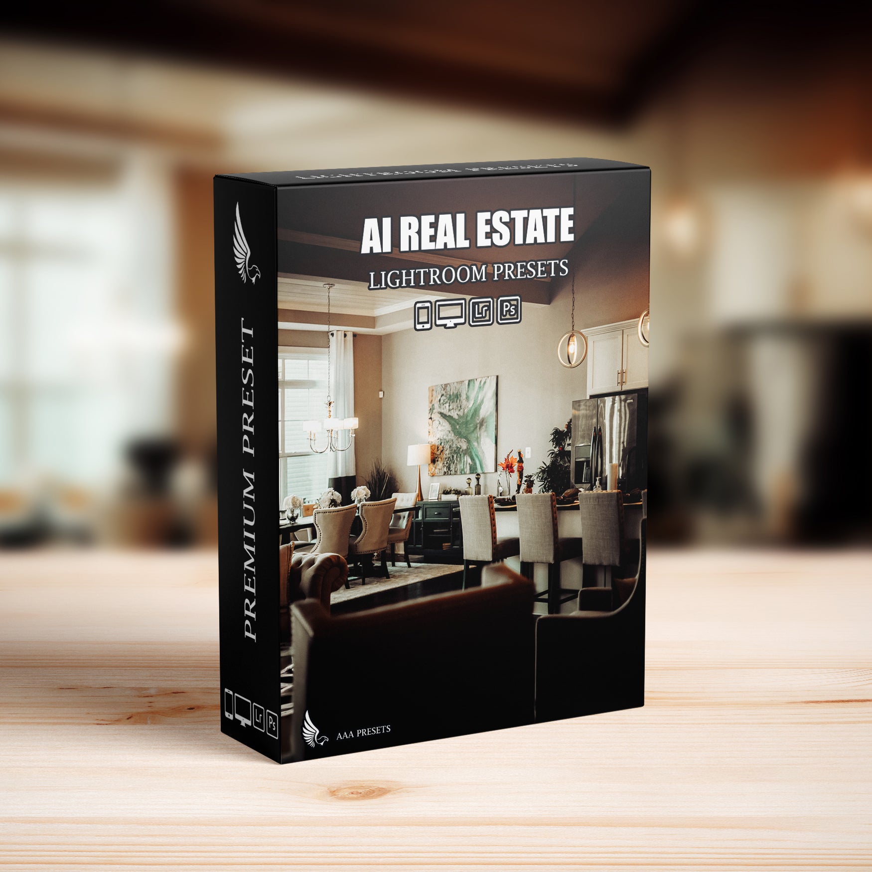 AI-Optimized Interior Design & Real Estate Lightroom Presets - Lightroom Presets - by AAA Presets
