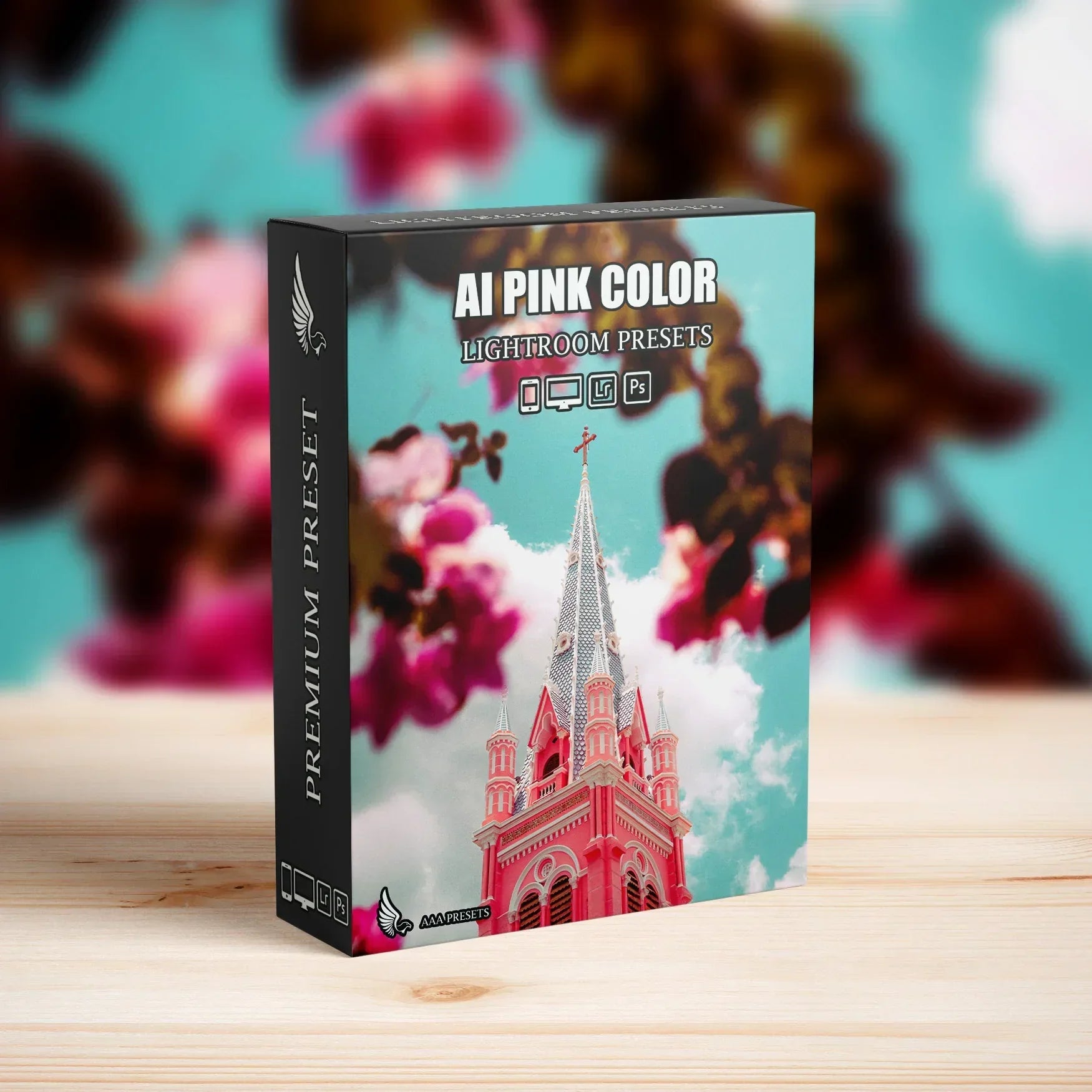 AI-Optimized Matte Pink Lightroom Presets - Lightroom Presets - by AAA Presets