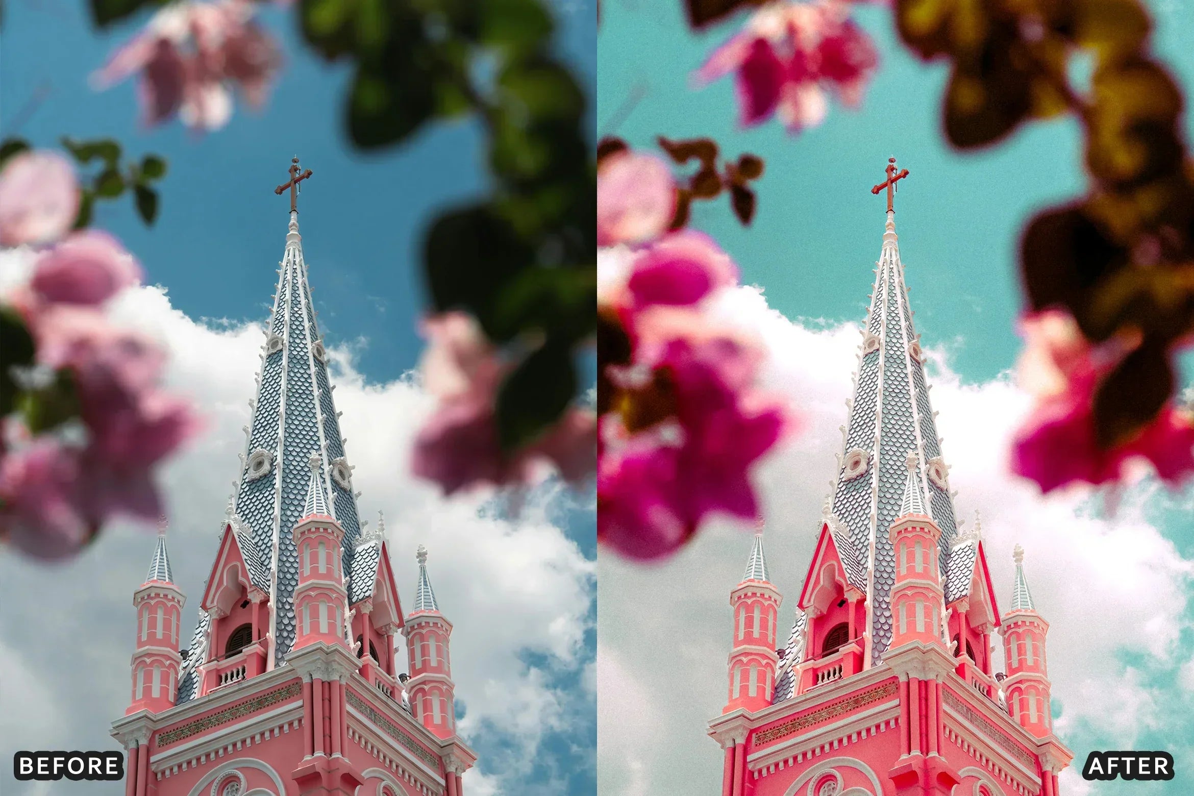 AI-Optimized Matte Pink Lightroom Presets - Lightroom Presets - by AAA Presets
