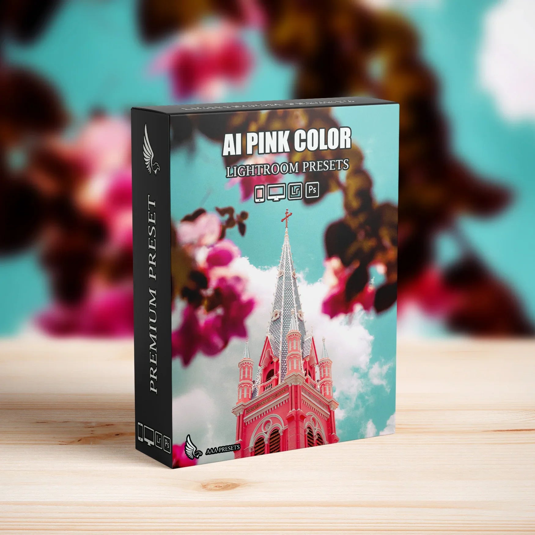 AI-Optimized Matte Pink Lightroom Presets - Lightroom Presets - by AAA Presets