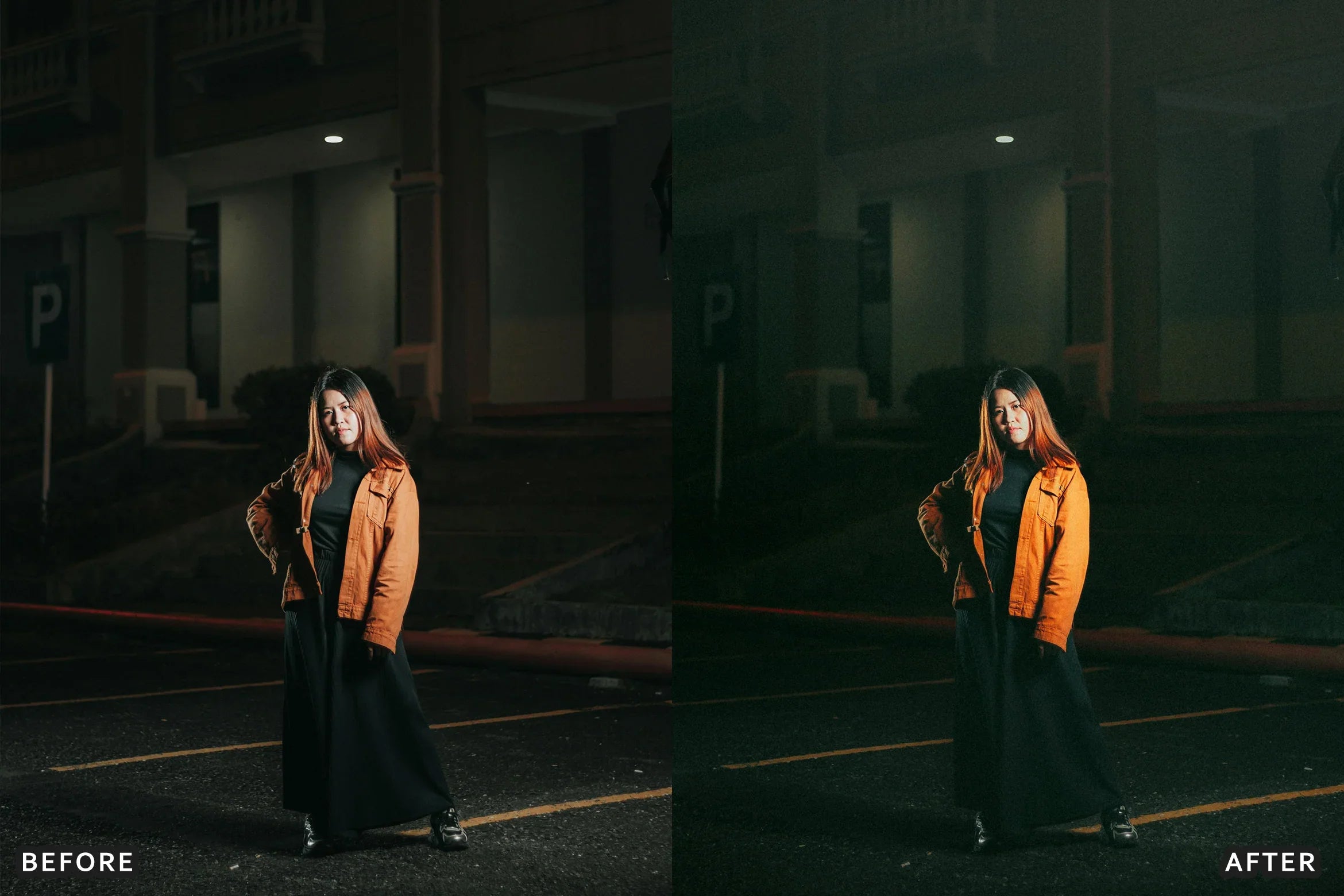 AI-Optimized Midnight Flash Street Lightroom Presets - Lightroom Presets - by AAA Presets