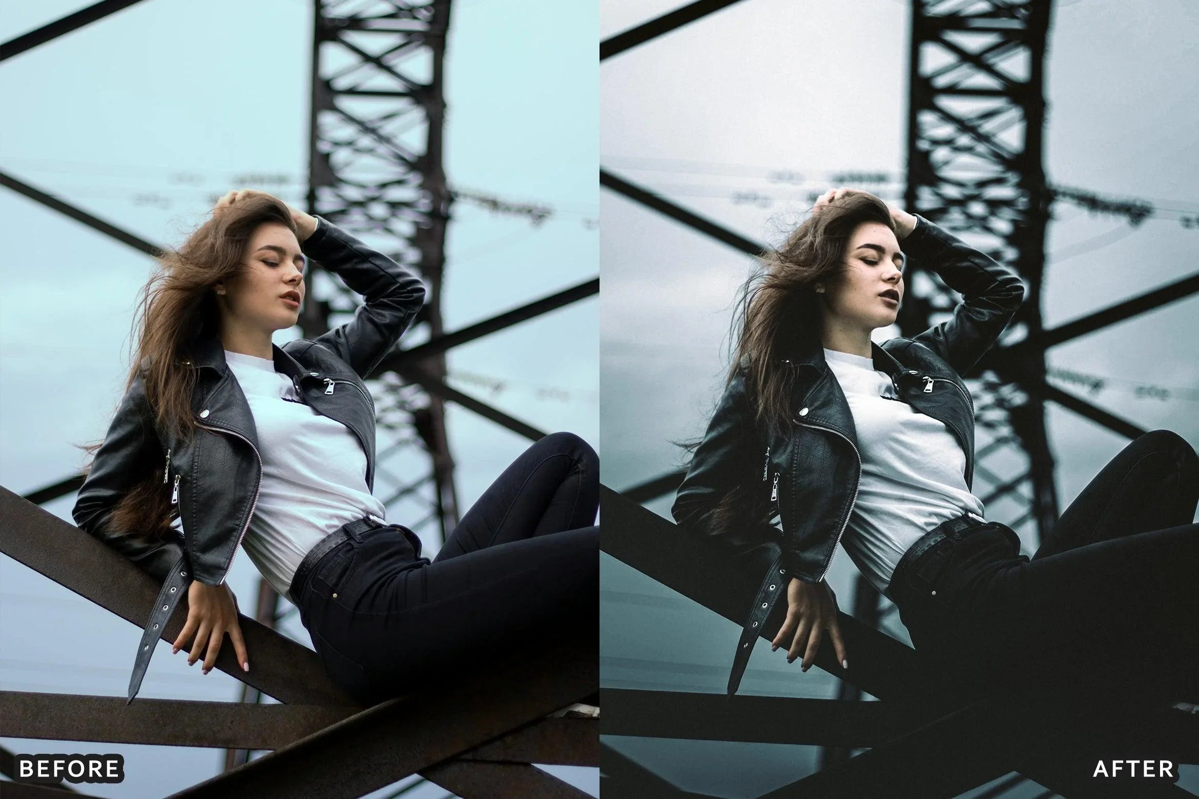 AI-Optimized Moody Black Lightroom Presets - Lightroom Presets - by AAA Presets