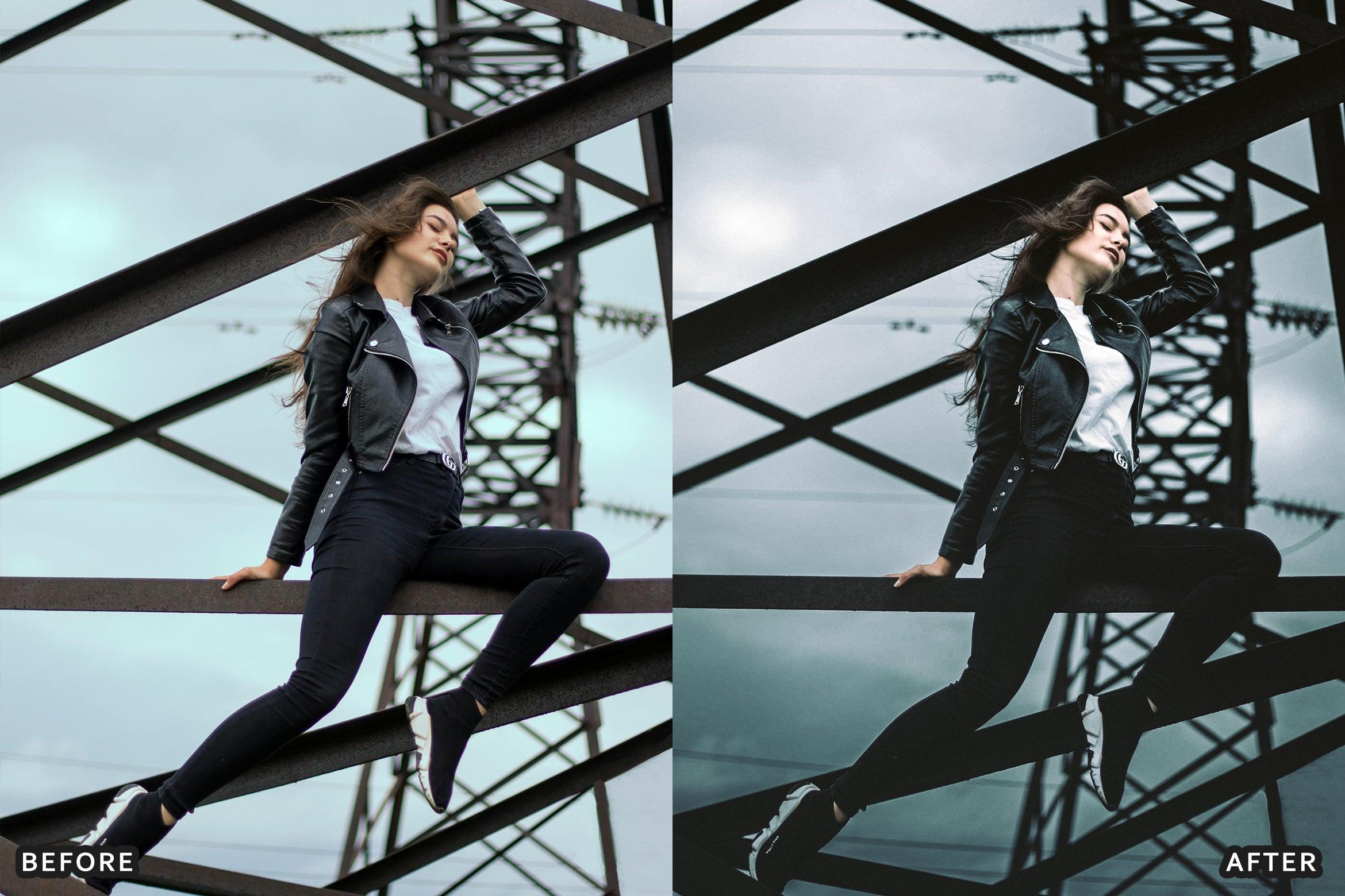 AI-Optimized Moody Black Lightroom Presets - Lightroom Presets - by AAA Presets