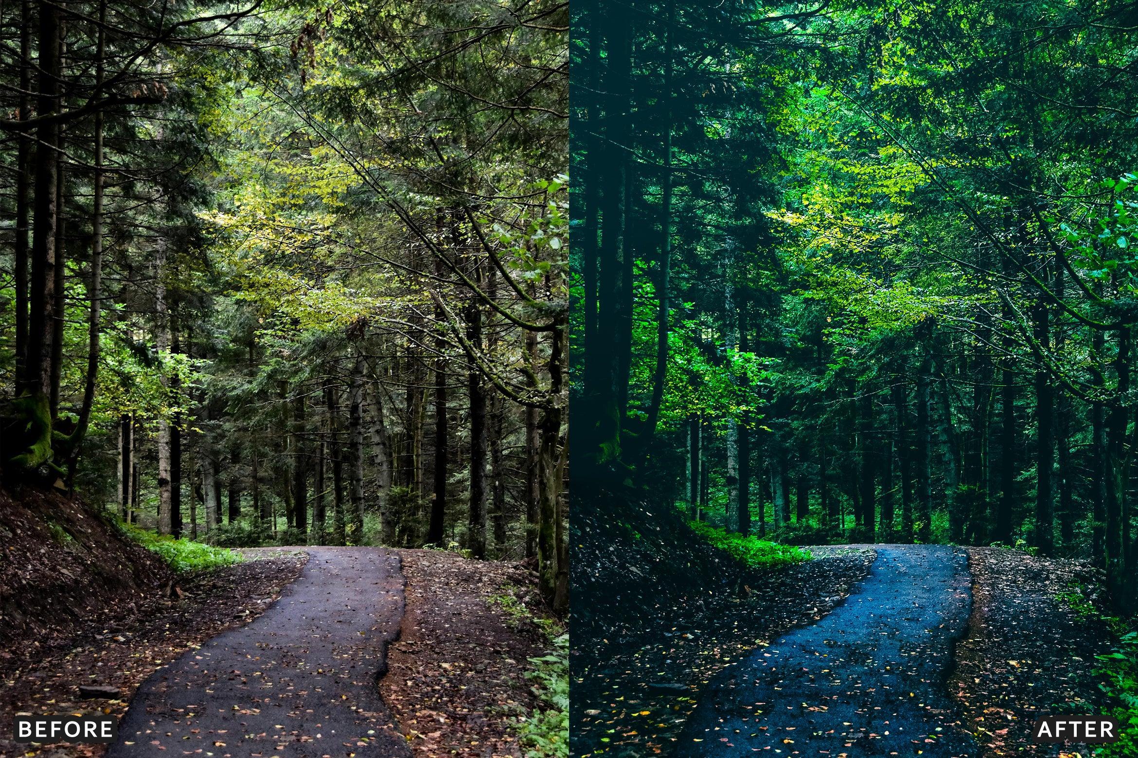 AI-Optimized Moody Cinematic Roads Lightroom Presets - Lightroom Presets - by AAA Presets