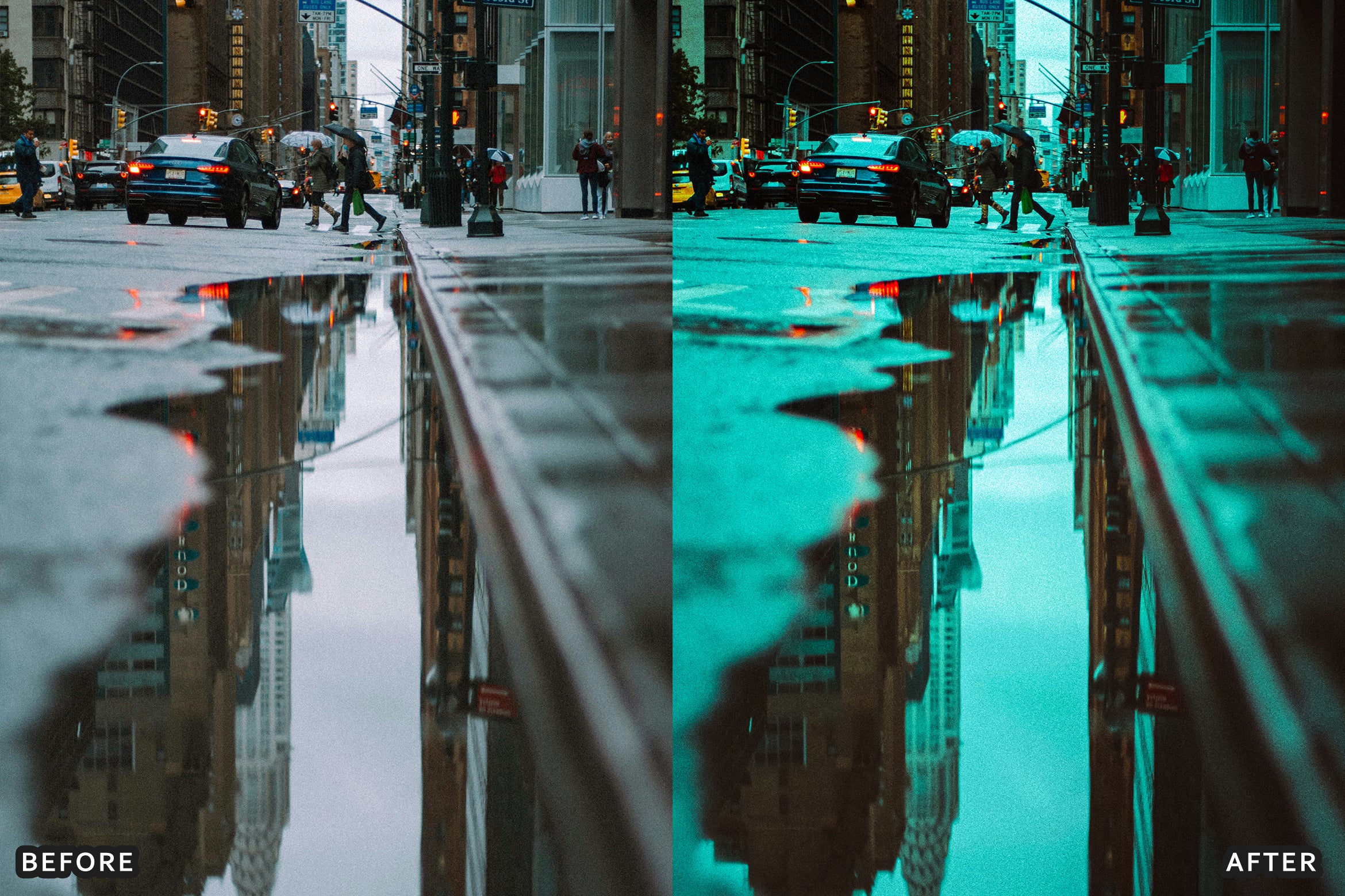 AI-Optimized Moody Rainy Day Lightroom Presets - Lightroom Presets - by AAA Presets