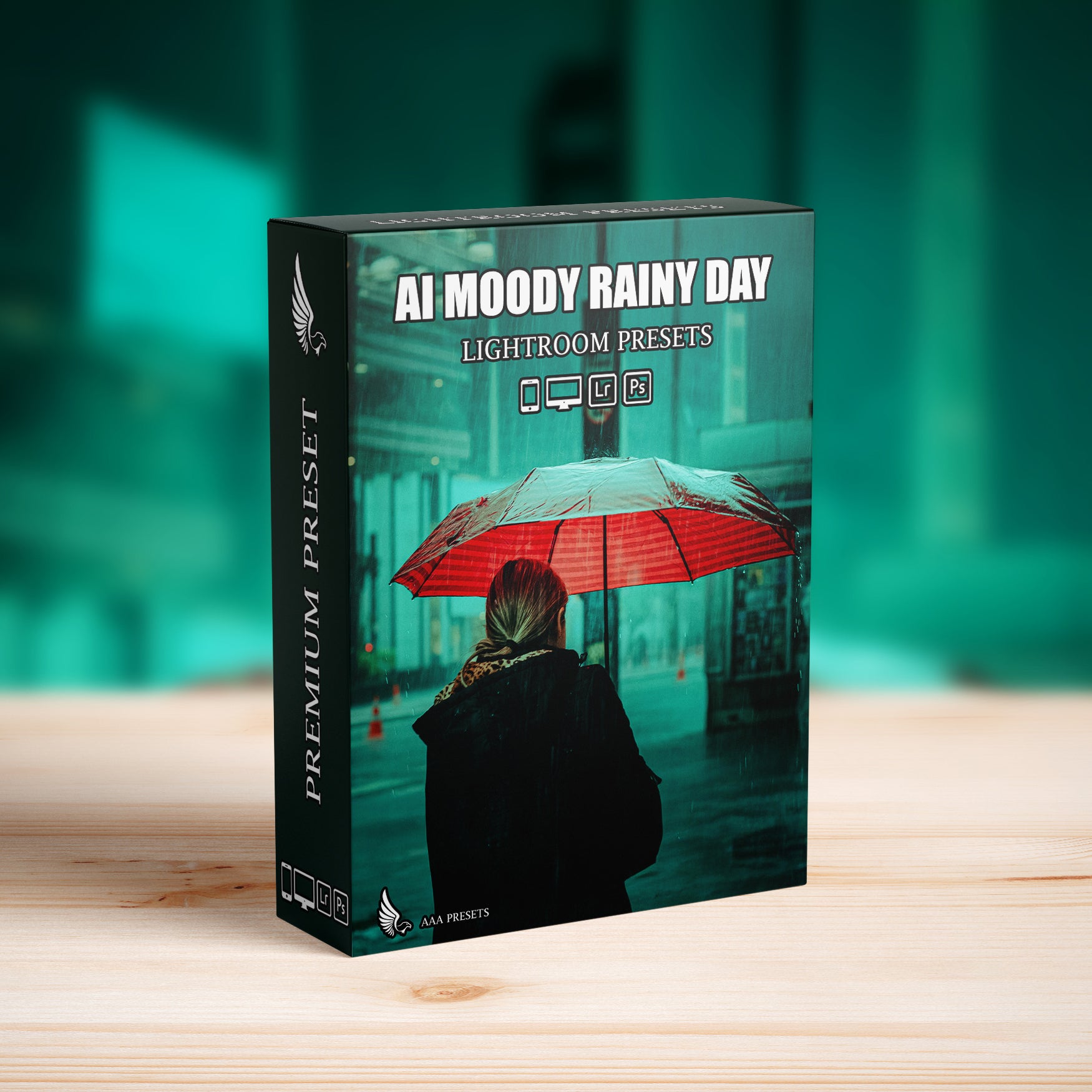 AI-Optimized Moody Rainy Day Lightroom Presets - Lightroom Presets - by AAA Presets