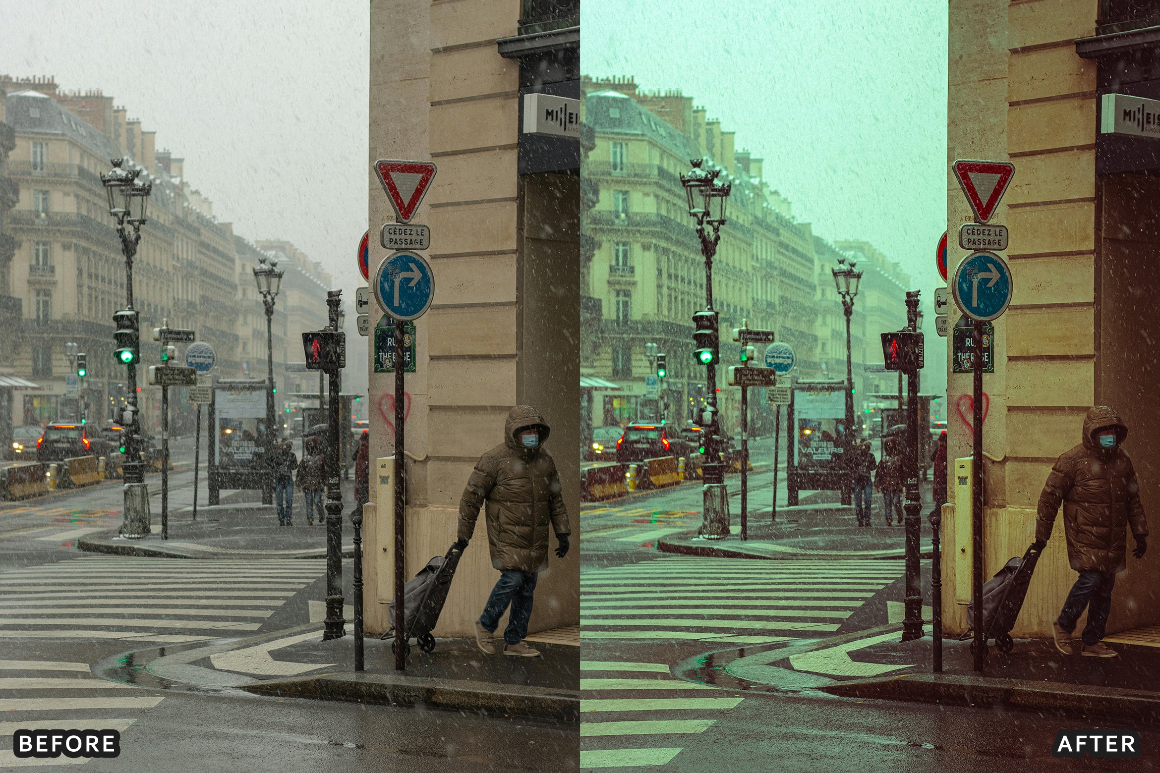 AI-Optimized Moody Rainy Day Lightroom Presets - Lightroom Presets - by AAA Presets