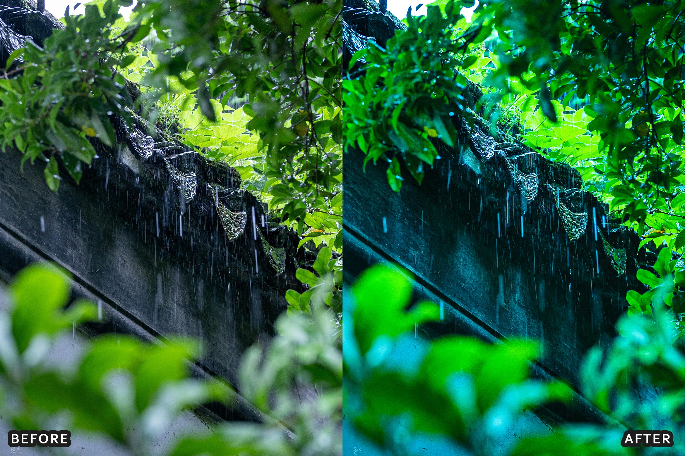 AI-Optimized Moody Rainy Day Lightroom Presets - Lightroom Presets - by AAA Presets