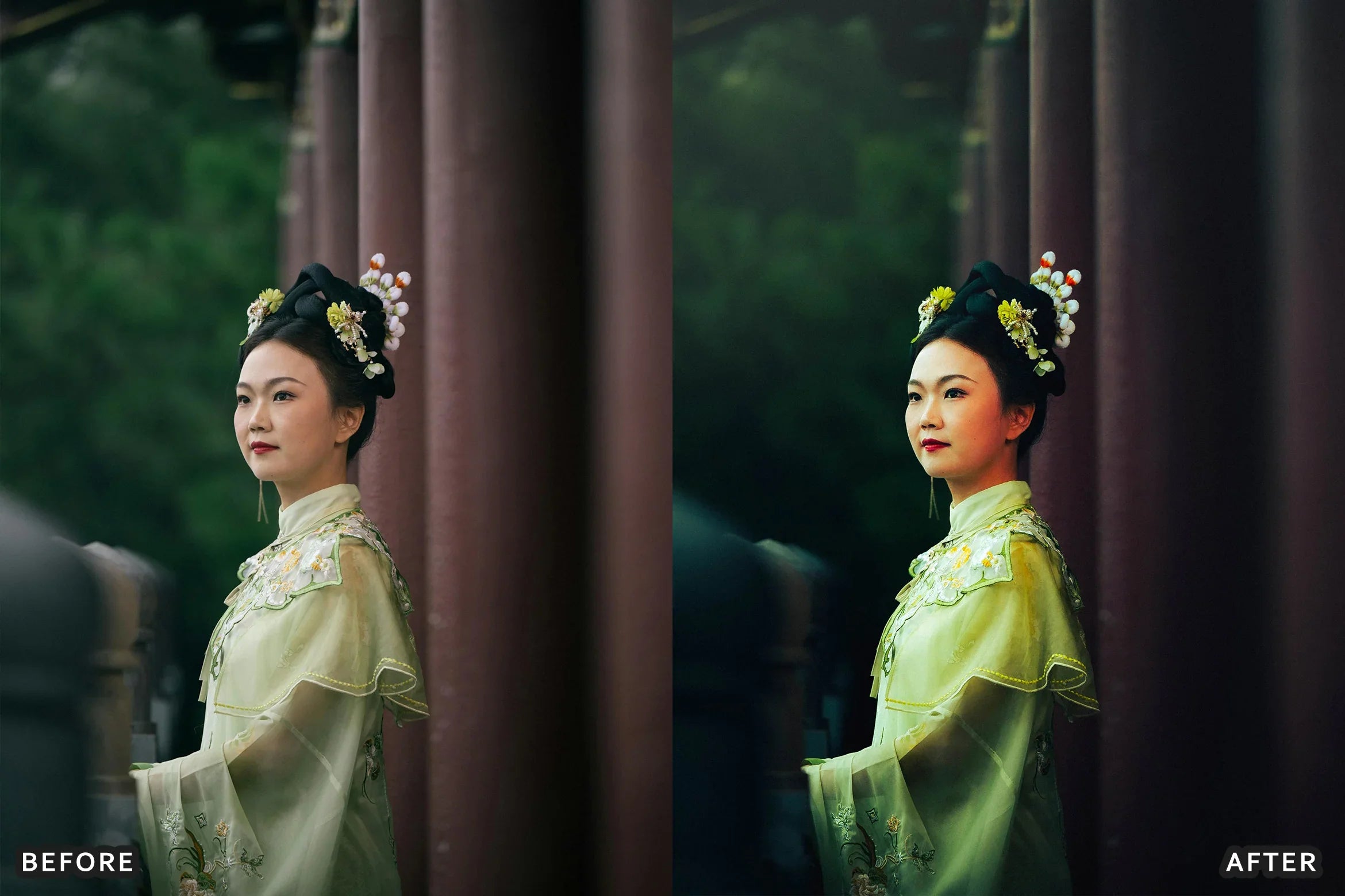 AI-Optimized Moody Red Cinematic Travel Lightroom Presets - Lightroom Presets - by AAA Presets