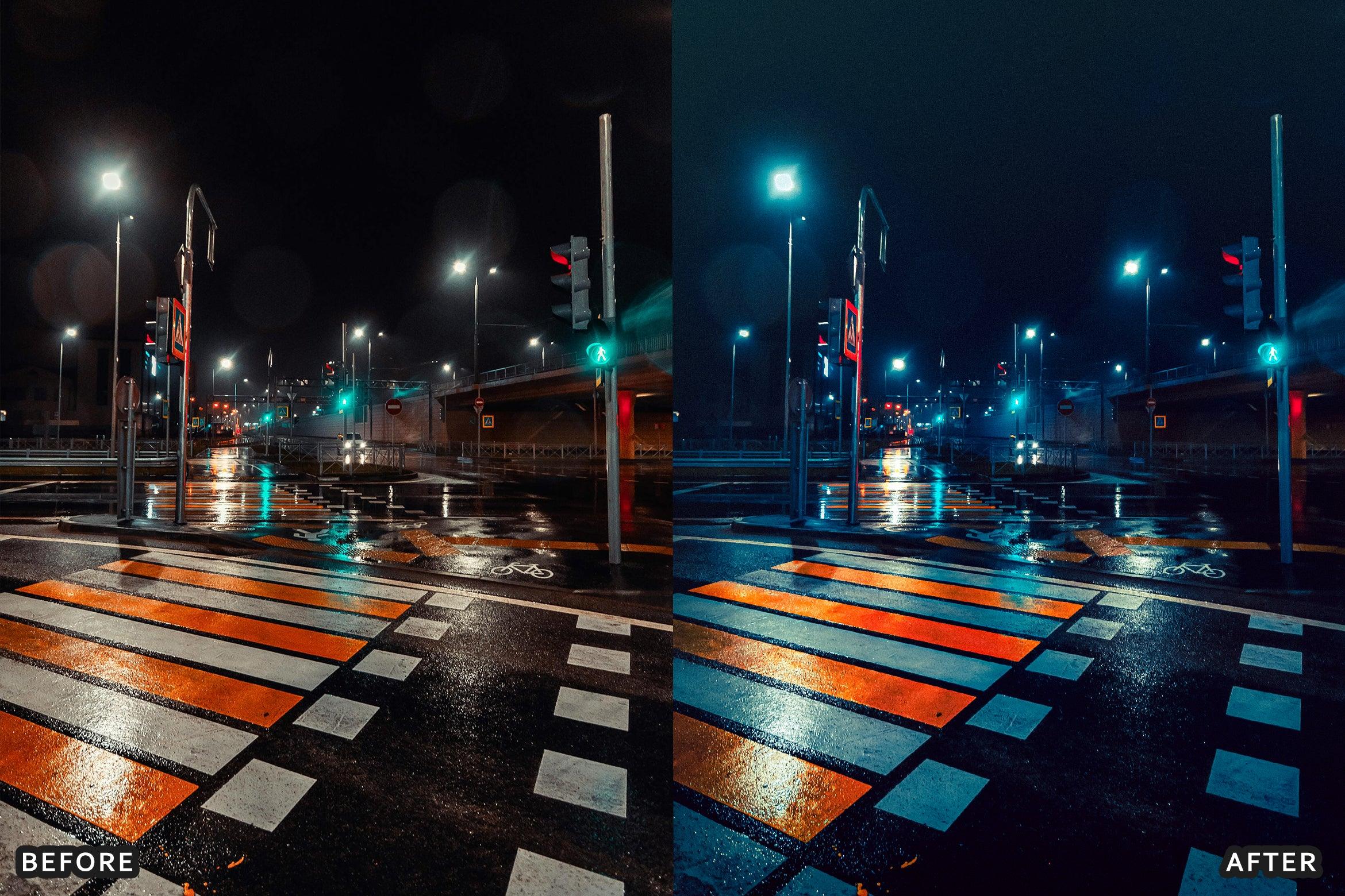 AI-Optimized Neon Street Lightroom Presets - Lightroom Presets - by AAA Presets