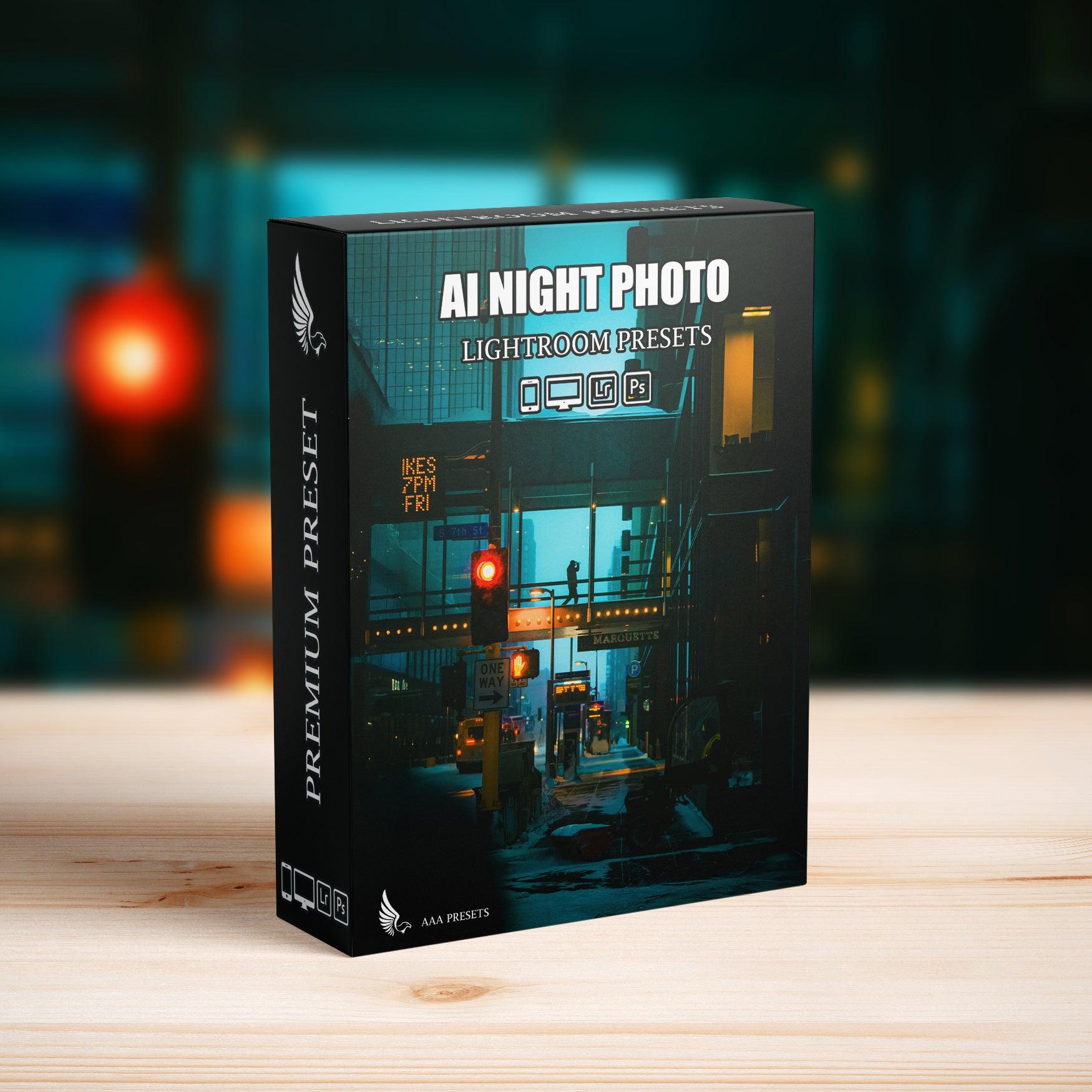 AI-Optimized Night Photography Lightroom Presets - Lightroom Presets - by AAA Presets