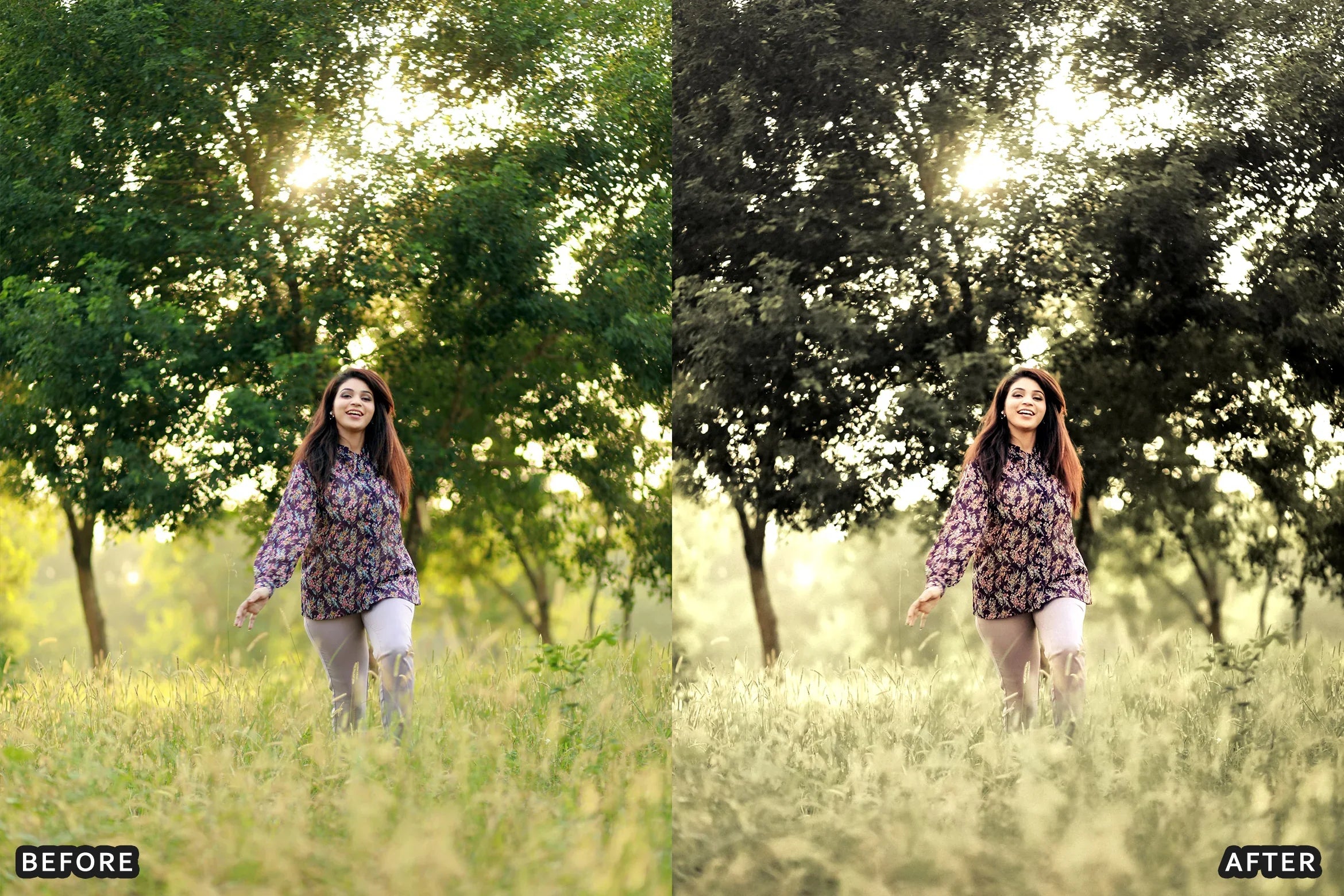 AI-Optimized Overcast Glow Lightroom Presets