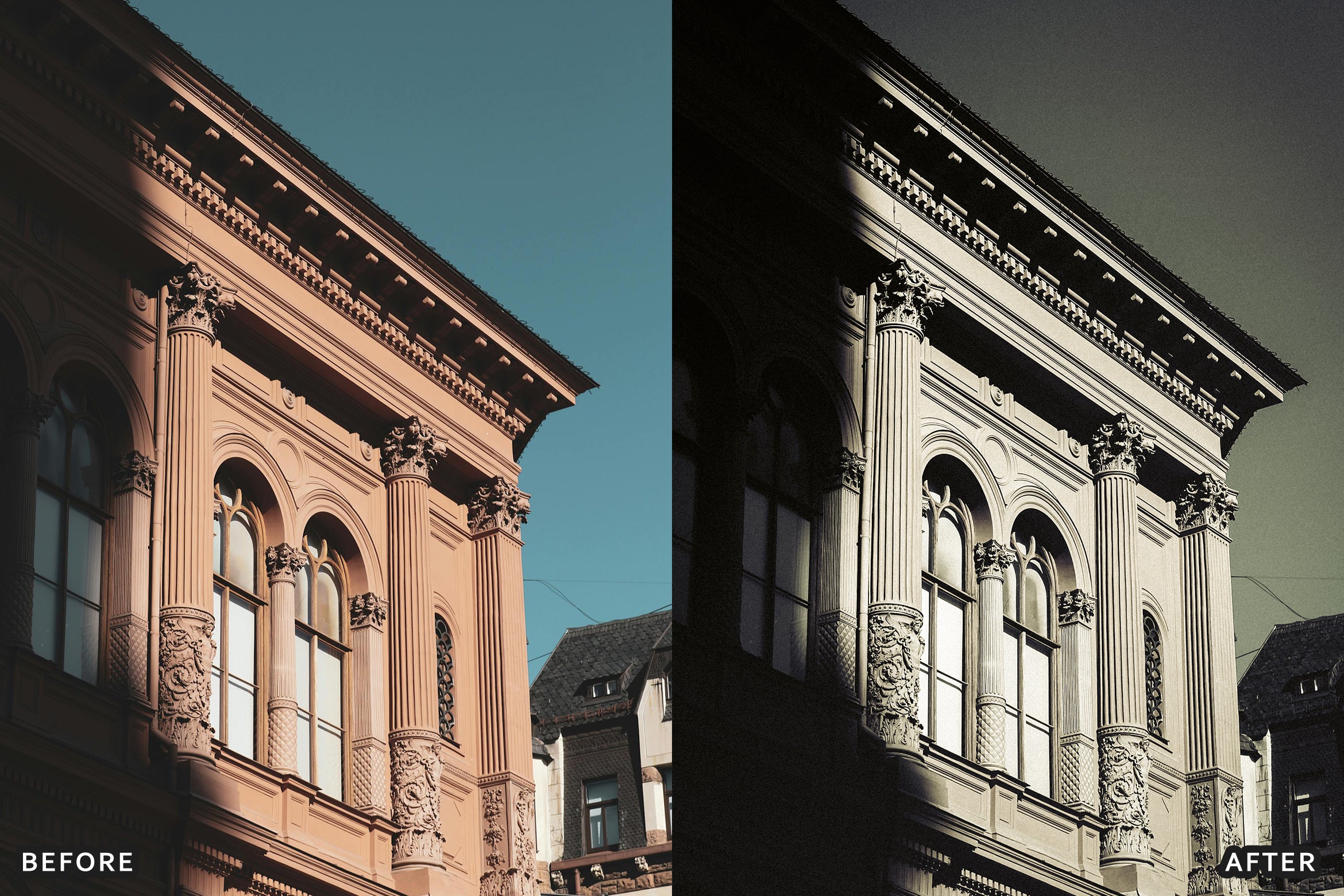 AI-Optimized Rich Black and White Lightroom Presets - Lightroom Presets - by AAA Presets