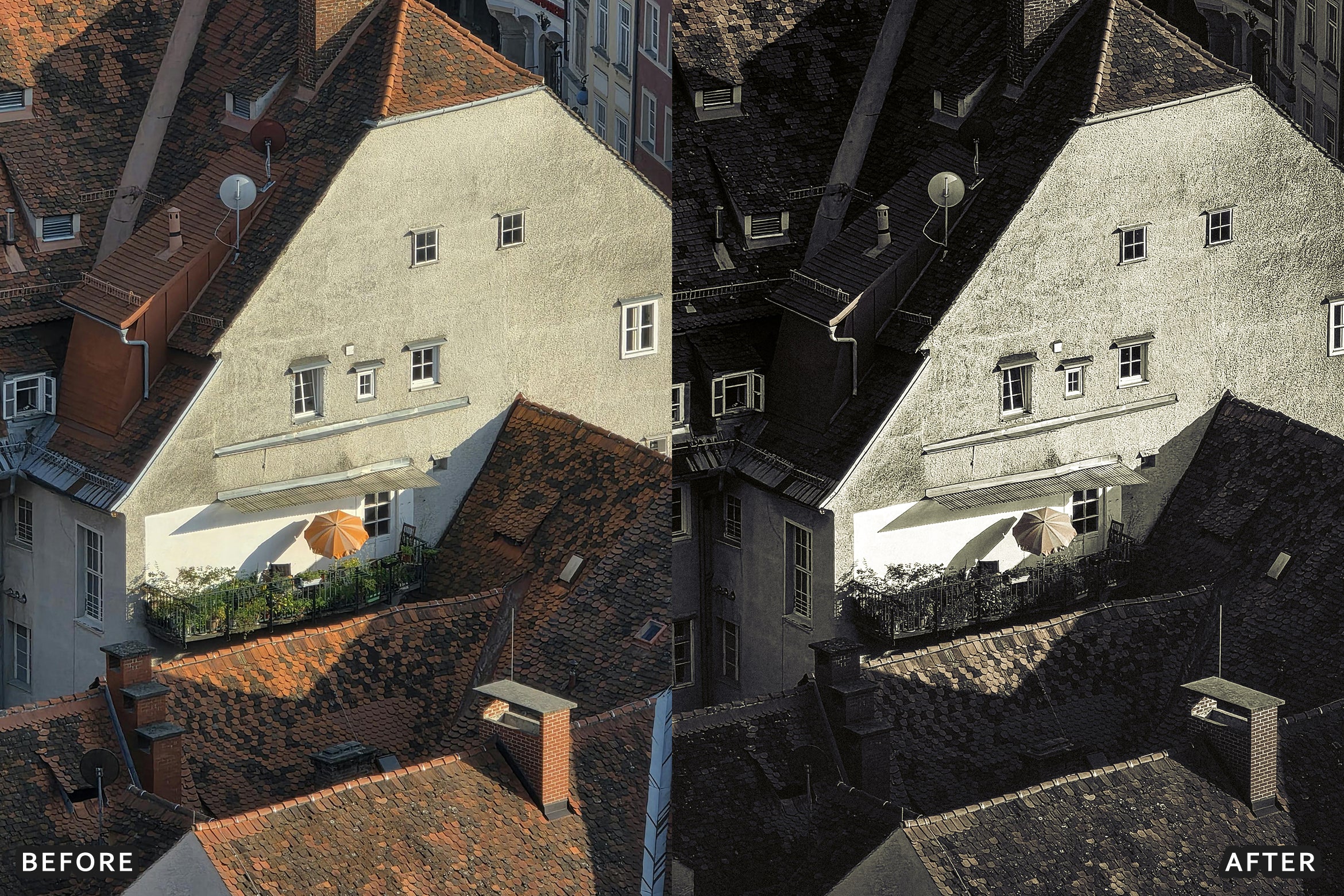 AI-Optimized Rich Black and White Lightroom Presets - Lightroom Presets - by AAA Presets