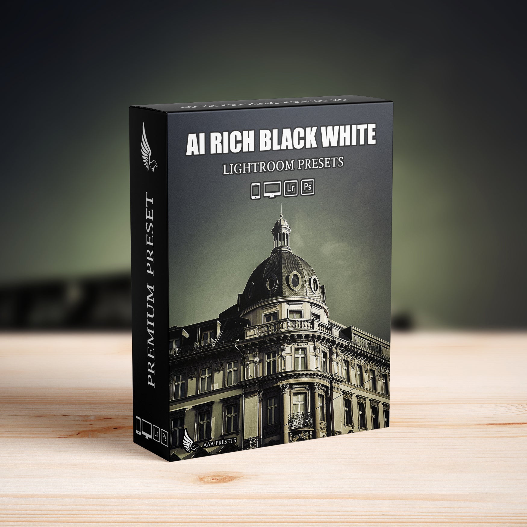 AI-Optimized Rich Black and White Lightroom Presets - Lightroom Presets - by AAA Presets