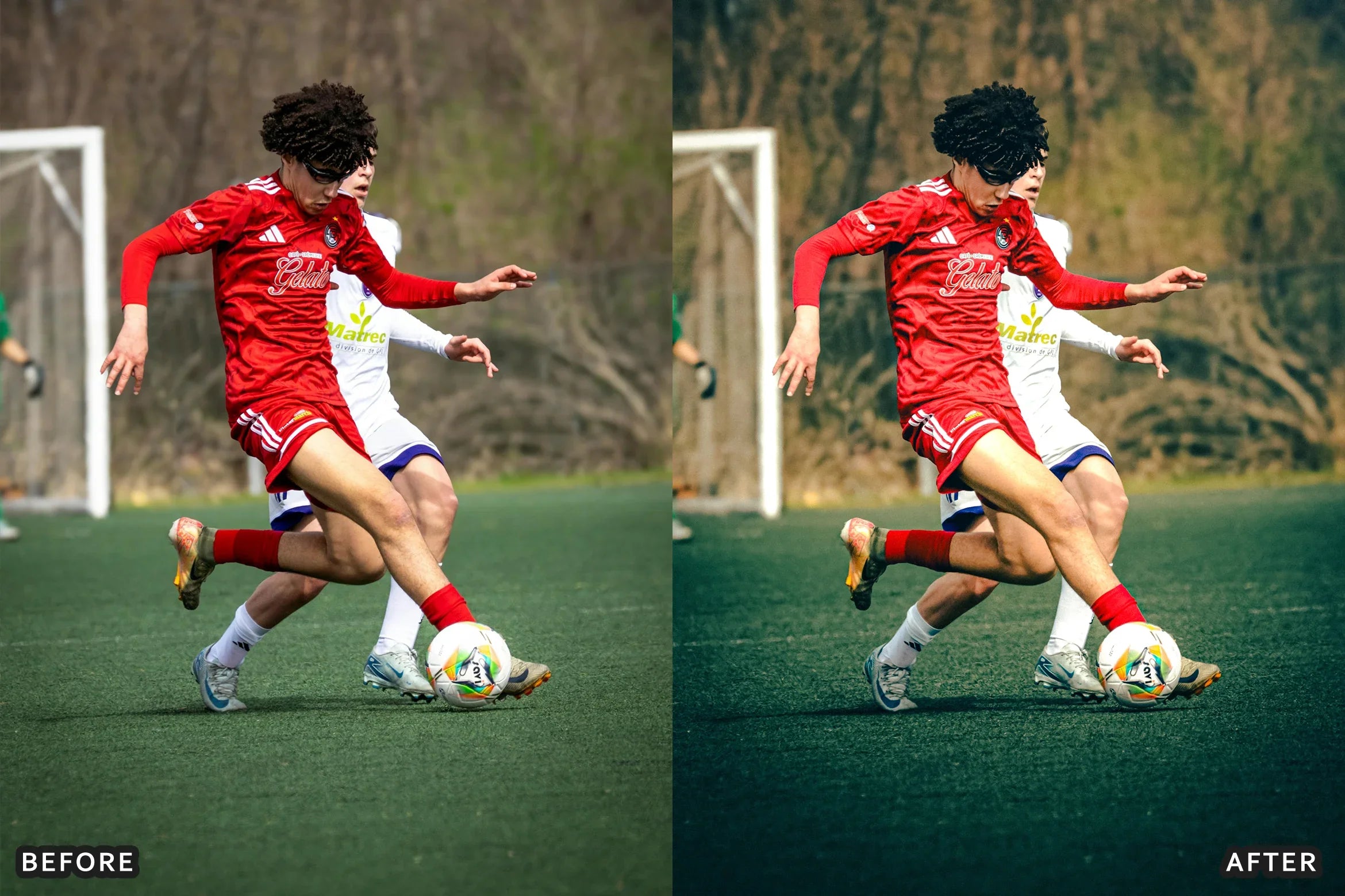 AI-Optimized Soccer Sports Lightroom Presets - Lightroom Presets - by AAA Presets