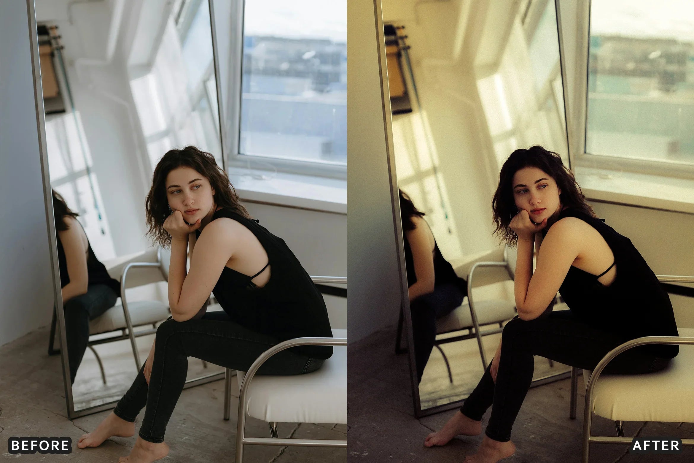 AI-Optimized Soft Cinematic Contrast Beauty Lightroom Presets - Lightroom Presets - by AAA Presets