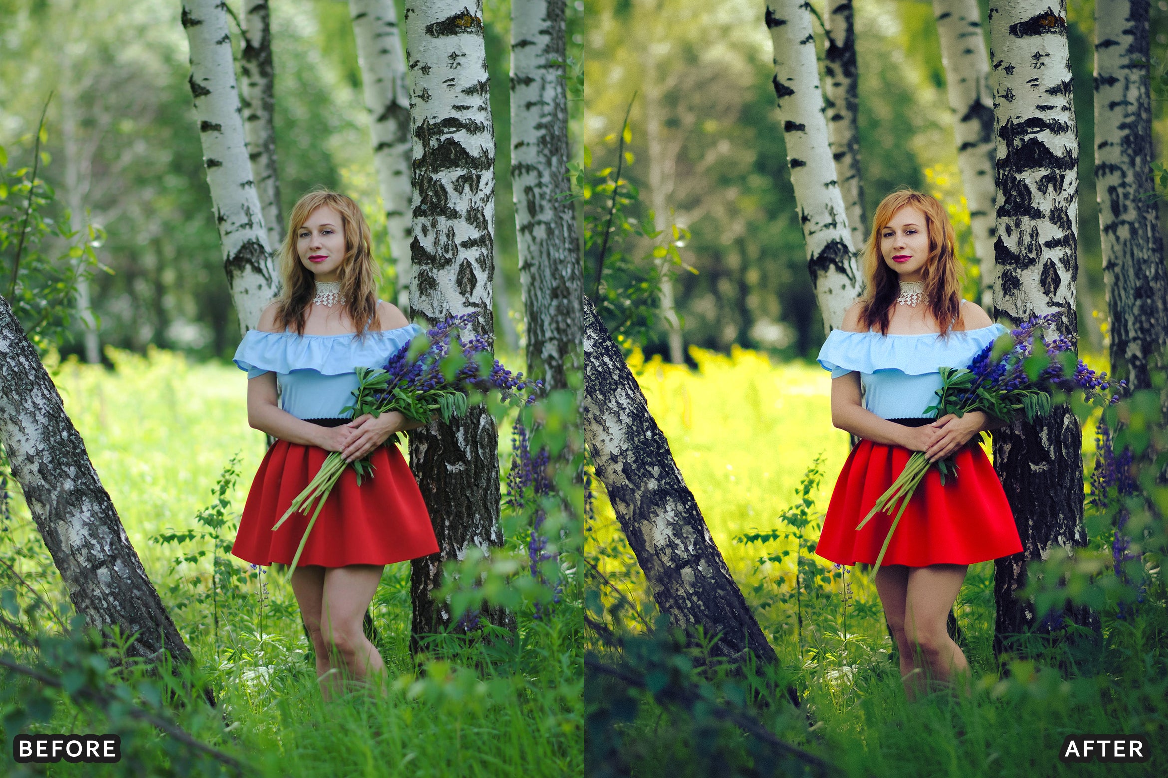 AI-Optimized Sunlight Petals Lightroom Presets - Lightroom Presets - by AAA Presets