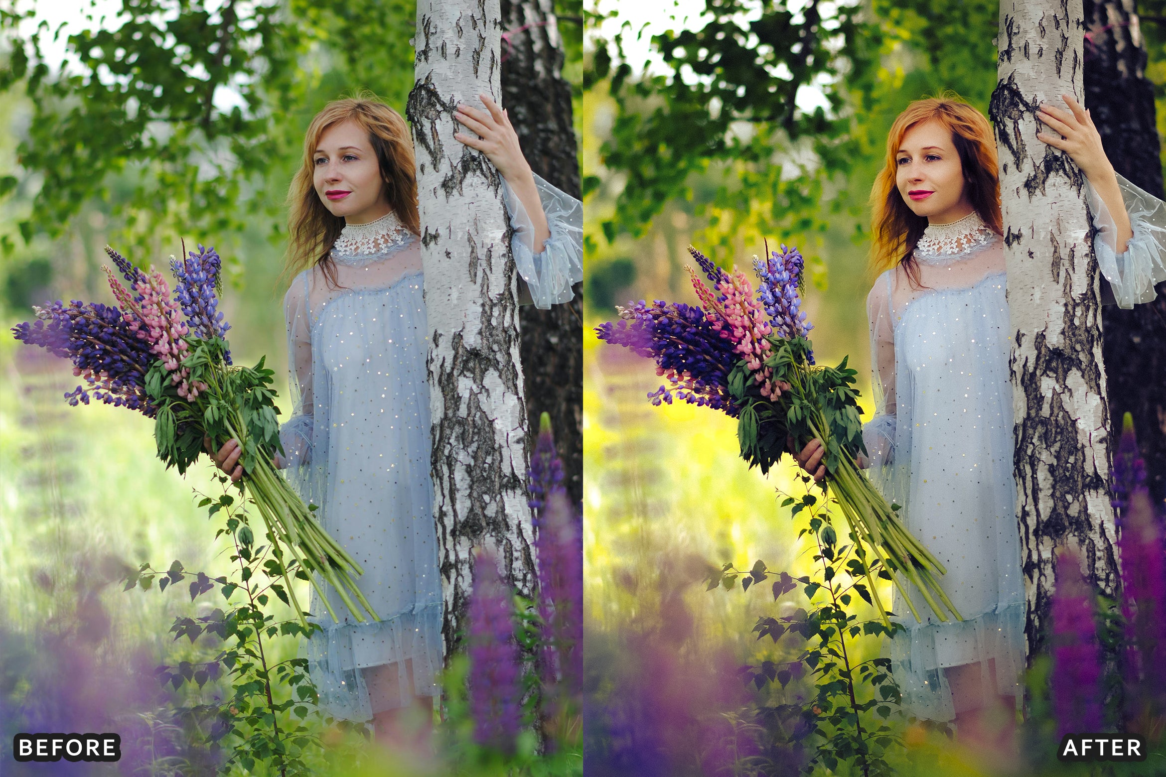 AI-Optimized Sunlight Petals Lightroom Presets - Lightroom Presets - by AAA Presets
