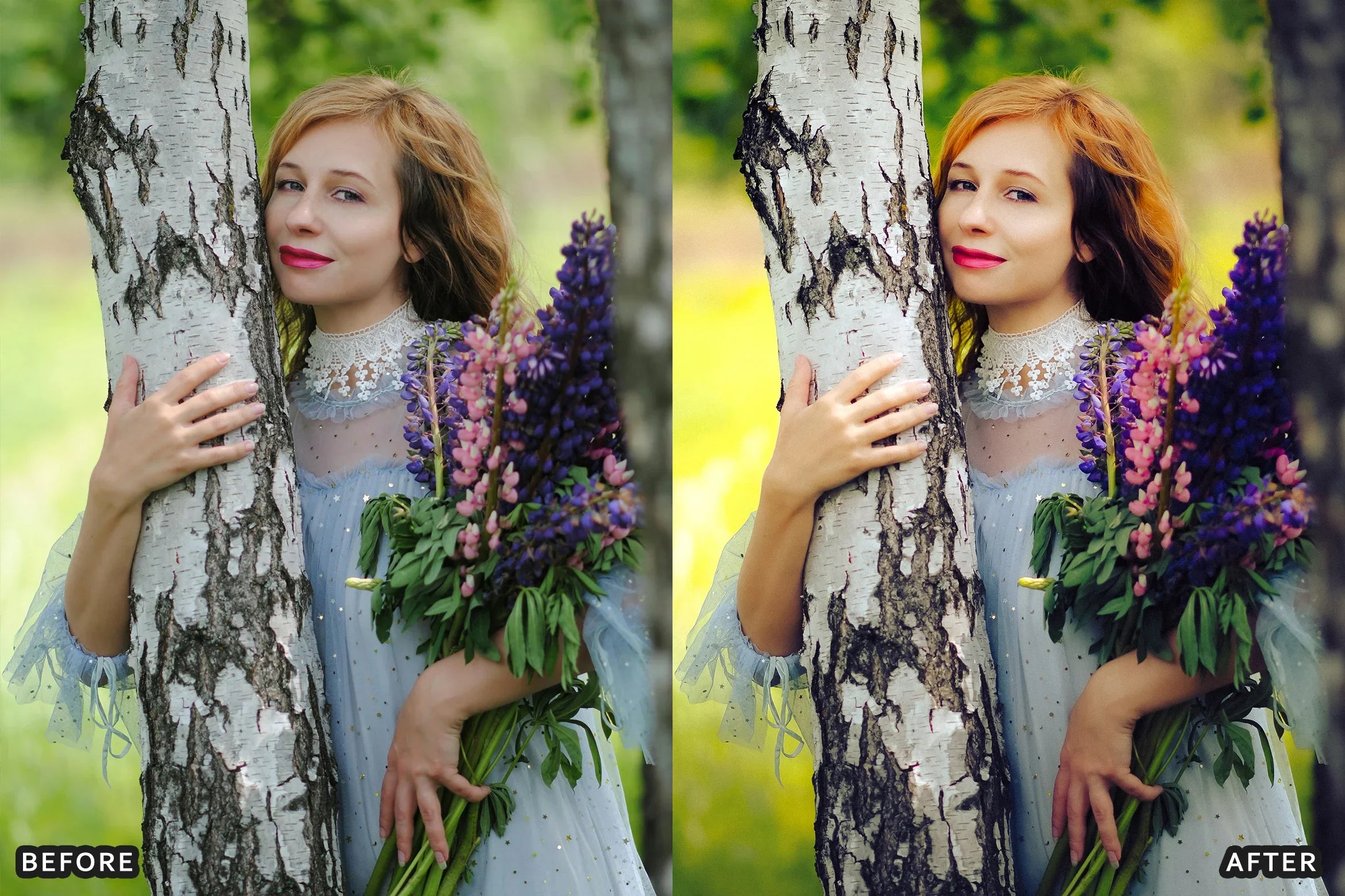 AI-Optimized Sunlight Petals Lightroom Presets - Lightroom Presets - by AAA Presets