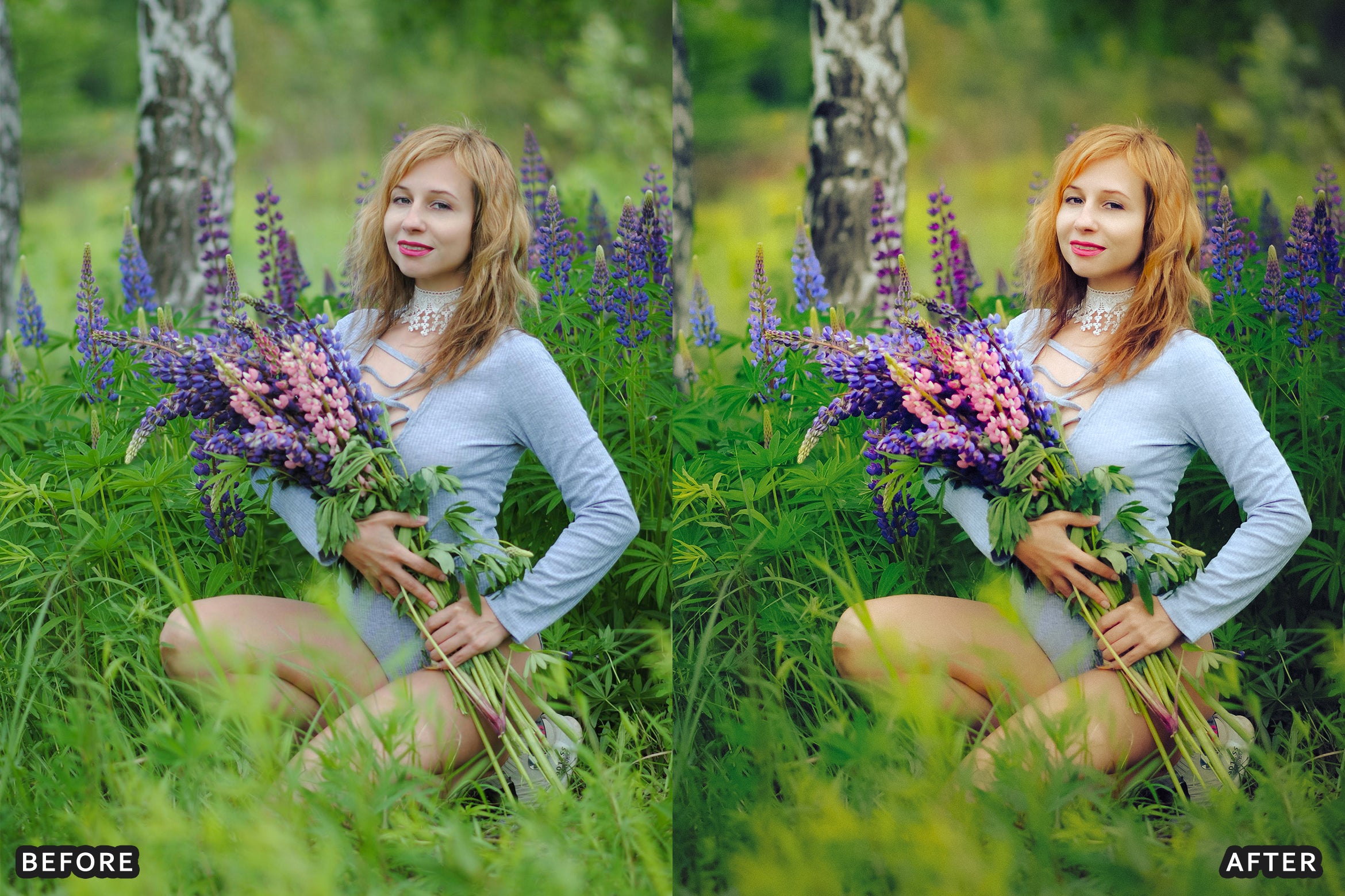 AI-Optimized Sunlight Petals Lightroom Presets - Lightroom Presets - by AAA Presets