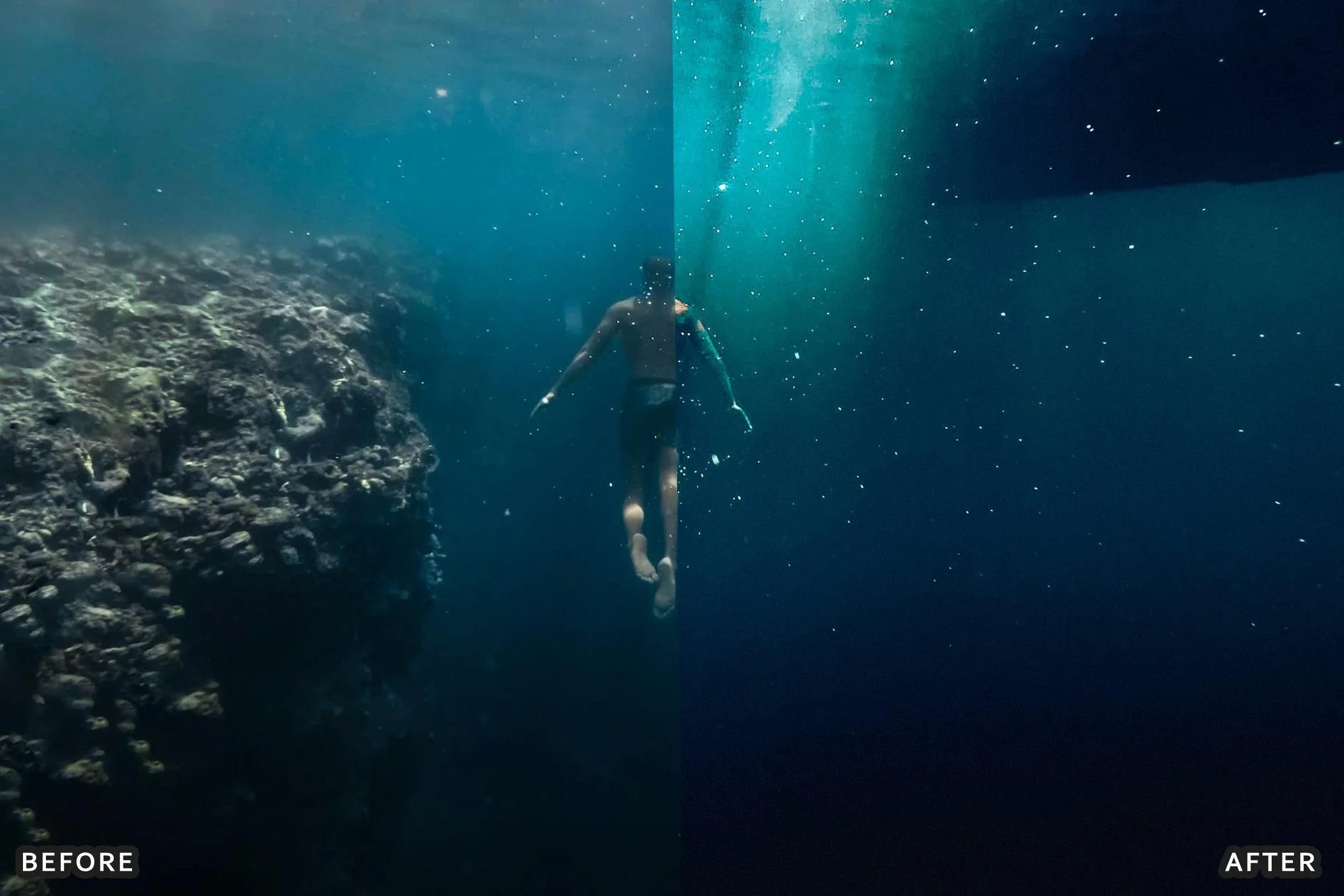 AI-Optimized Underwater Photography Lightroom Presets - Lightroom Presets - by AAA Presets