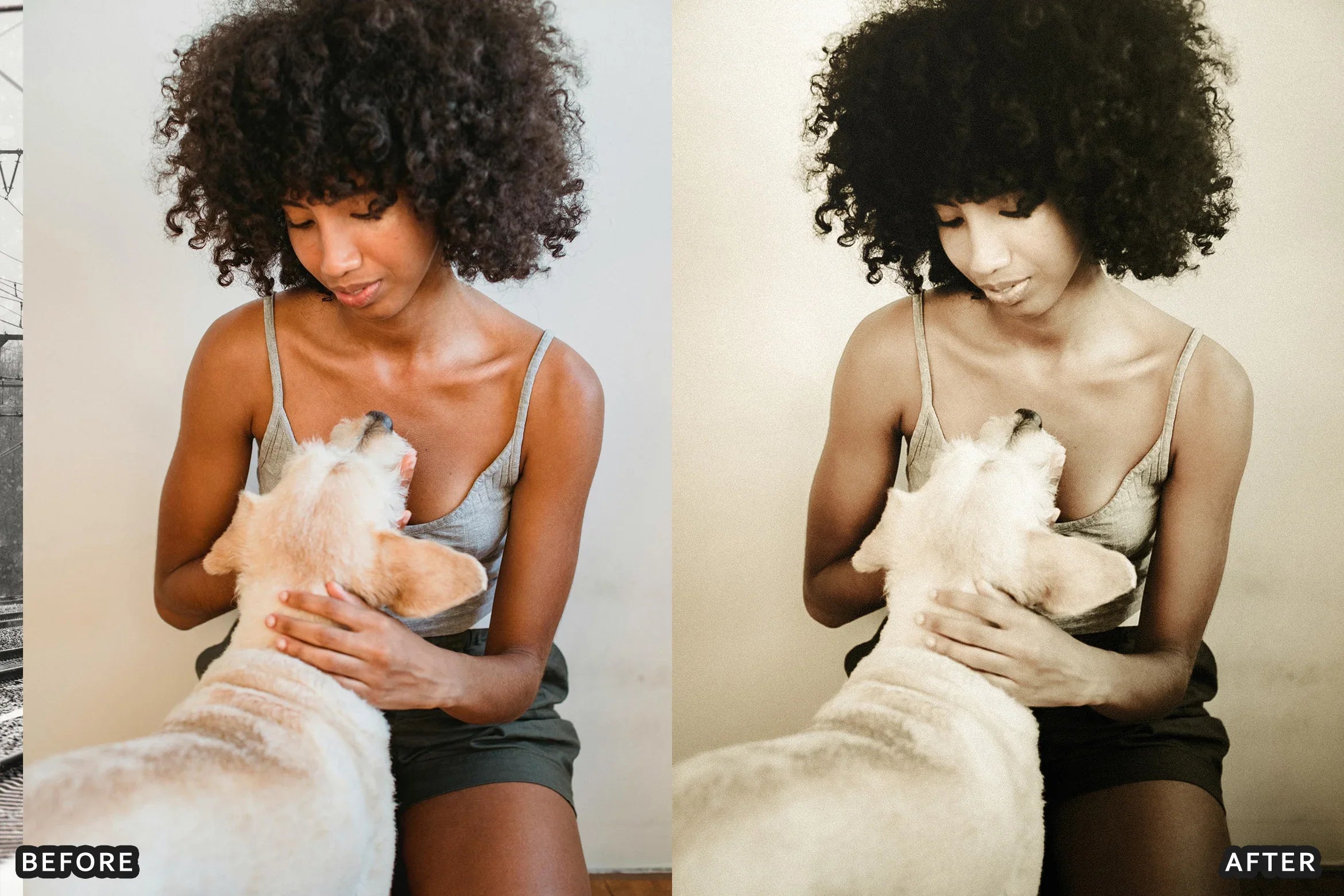 AI-Optimized Vintage Old Film Air Lightroom Presets