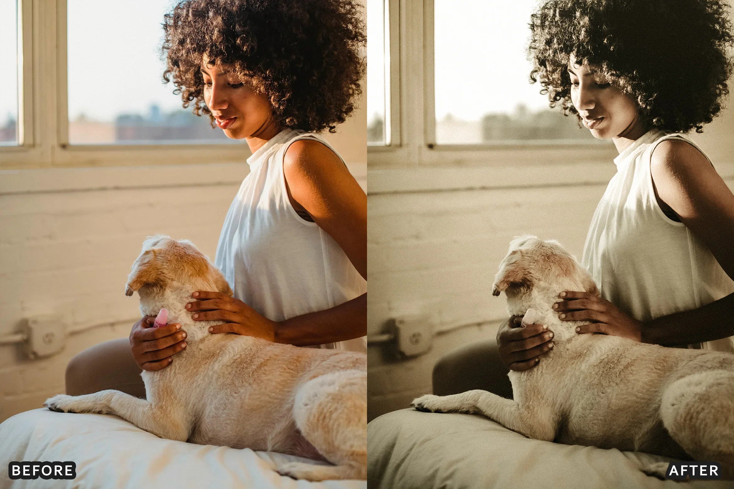 AI-Optimized Vintage Old Film Air Lightroom Presets