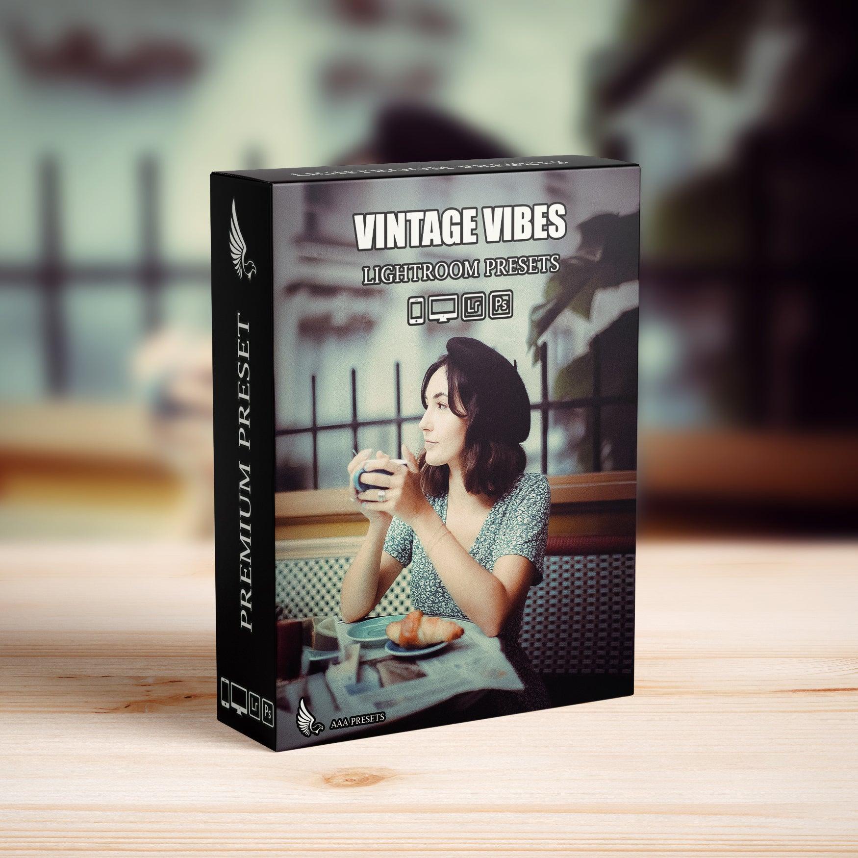 AI-Optimized Vintage Vibes Lightroom Presets - Lightroom Presets - by AAA Presets