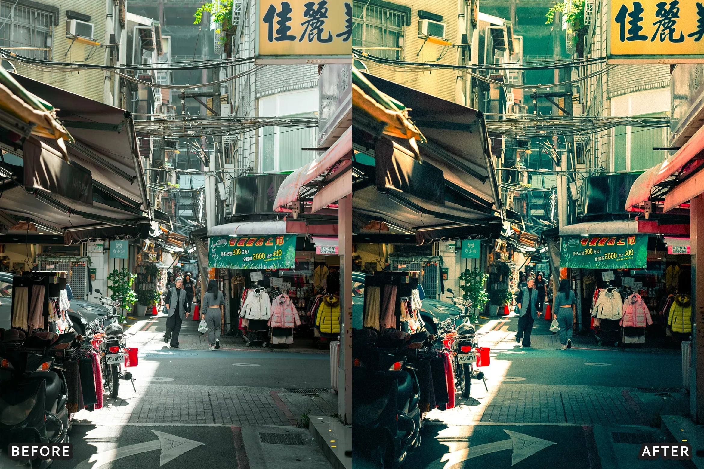 AI-Optimized Warm Pastel Street Film Lightroom Presets - Lightroom Presets - by AAA Presets