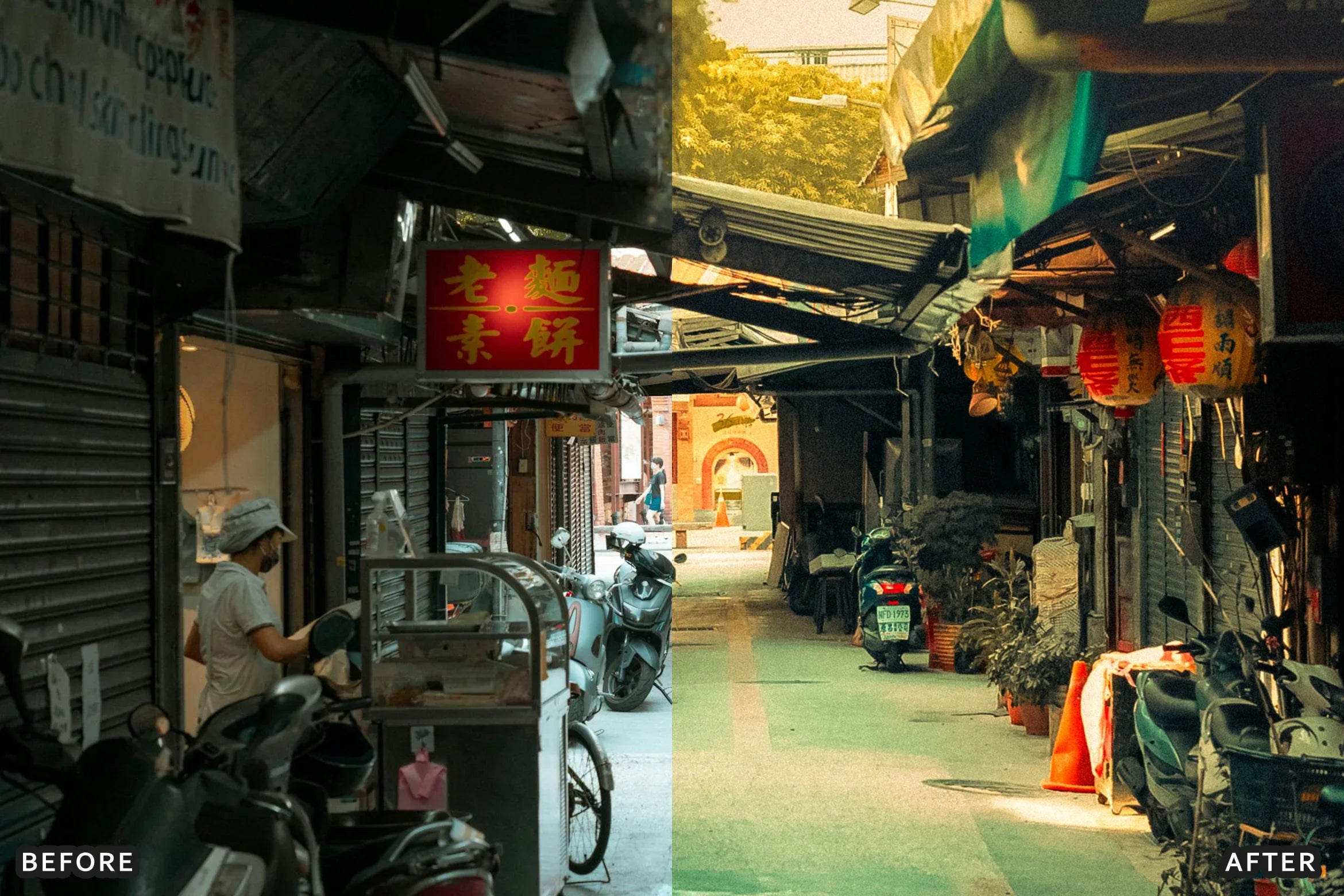 AI-Optimized Warm Pastel Street Film Lightroom Presets - Lightroom Presets - by AAA Presets