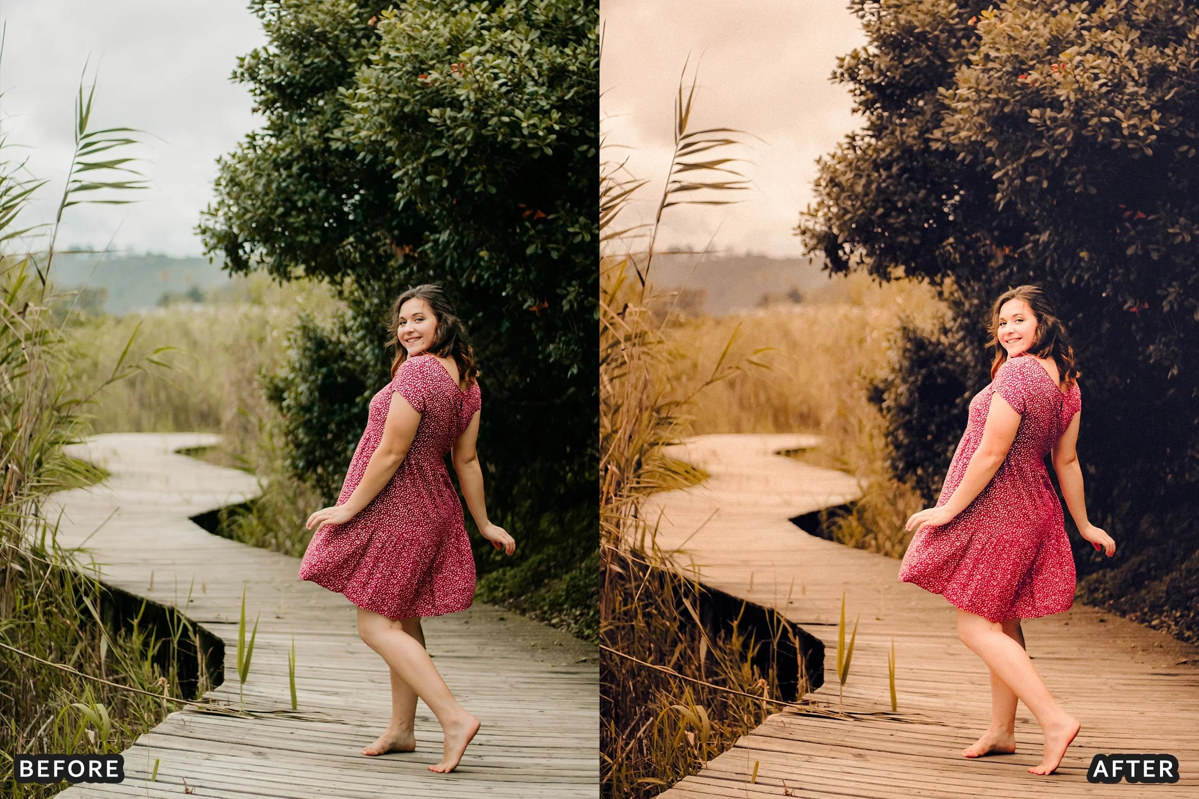 AI-Optimized Warm Velvet Lightroom Presets - Lightroom Presets - by AAA Presets