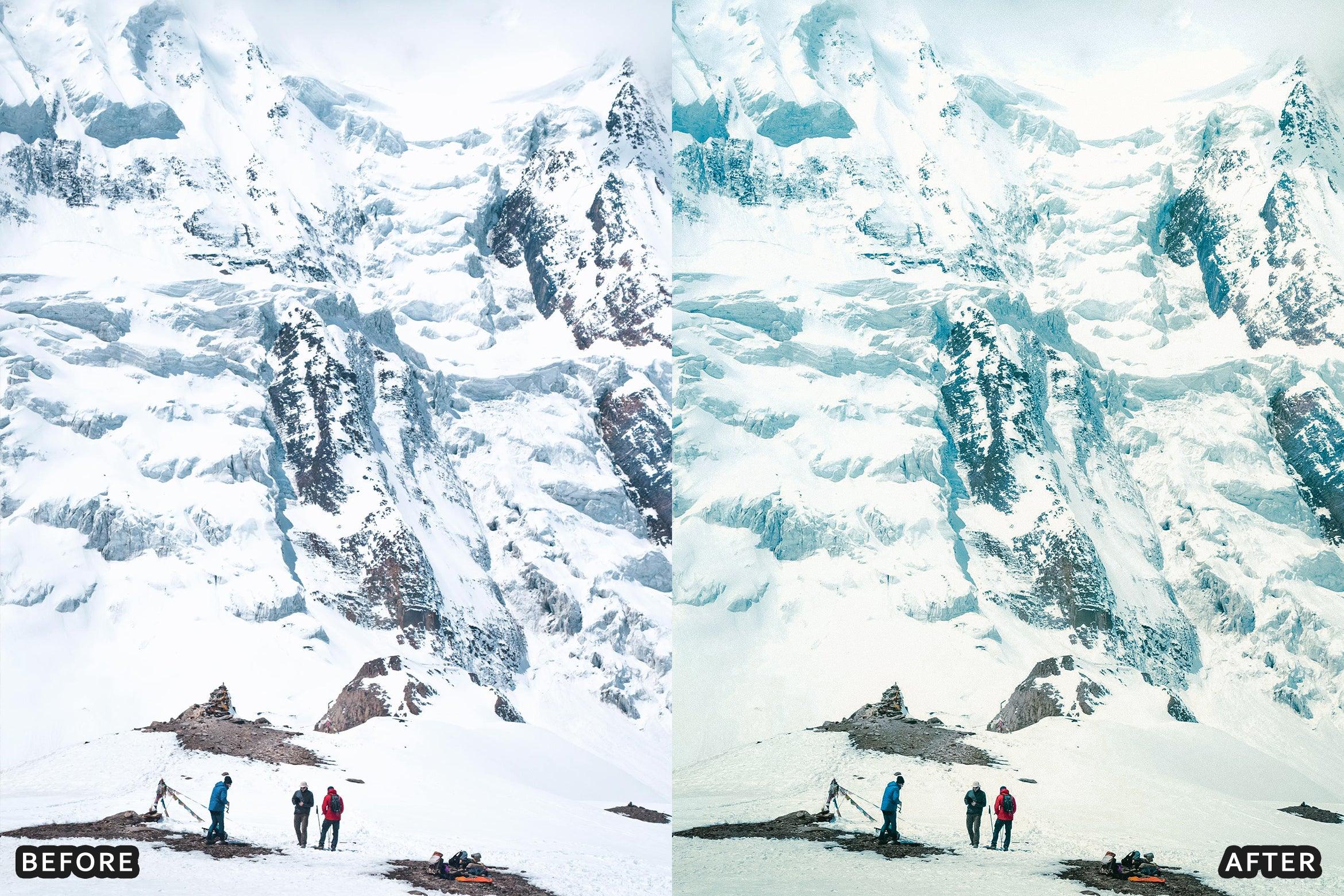 AI-Optimized Winter Snow Landscape Lightroom Presets - Lightroom Presets - by AAA Presets