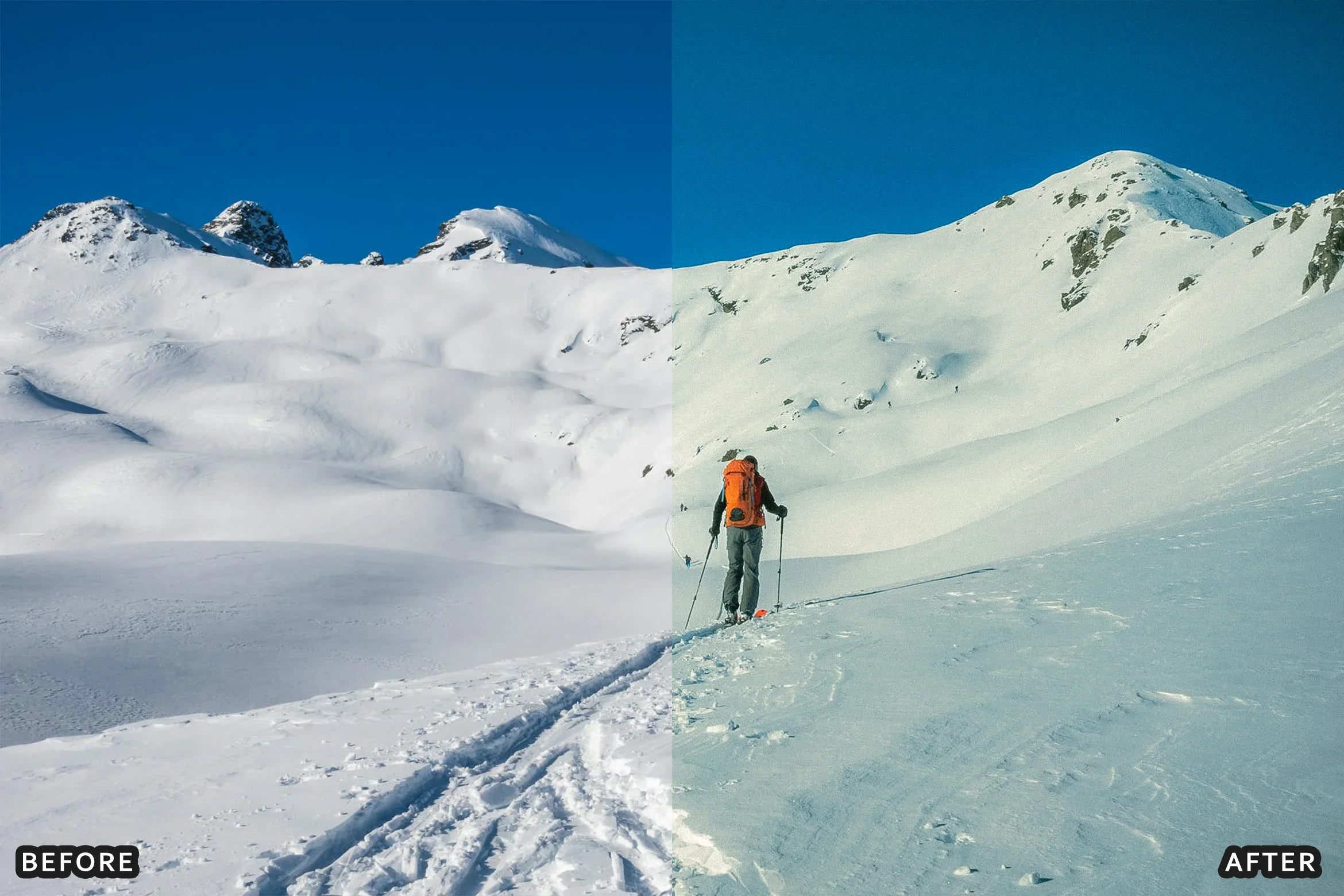 AI-Optimized Winter Snow Landscape Lightroom Presets - Lightroom Presets - by AAA Presets