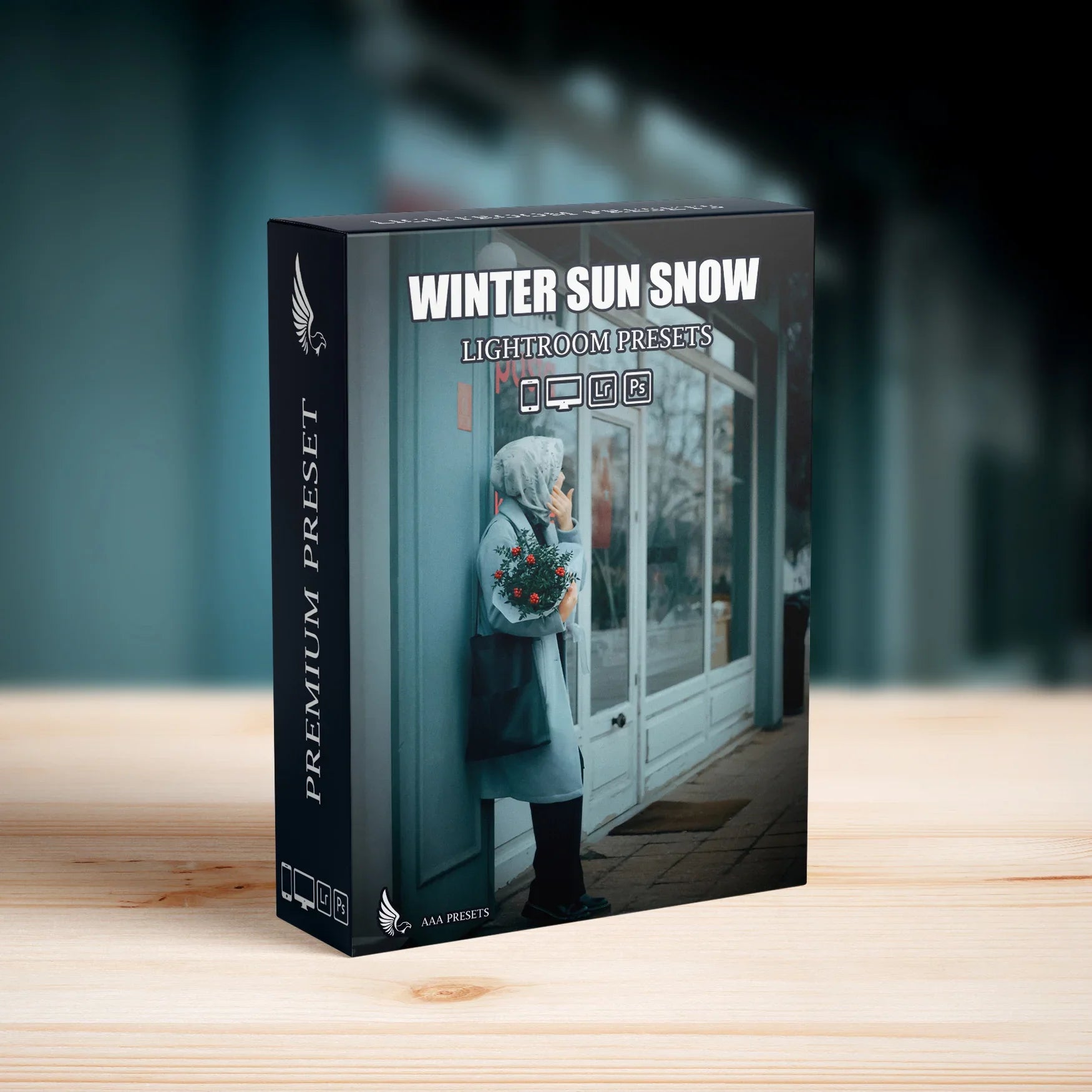 AI-Optimized Winter Sun Snow Portrait Lightroom Presets - Lightroom Presets - by AAA Presets