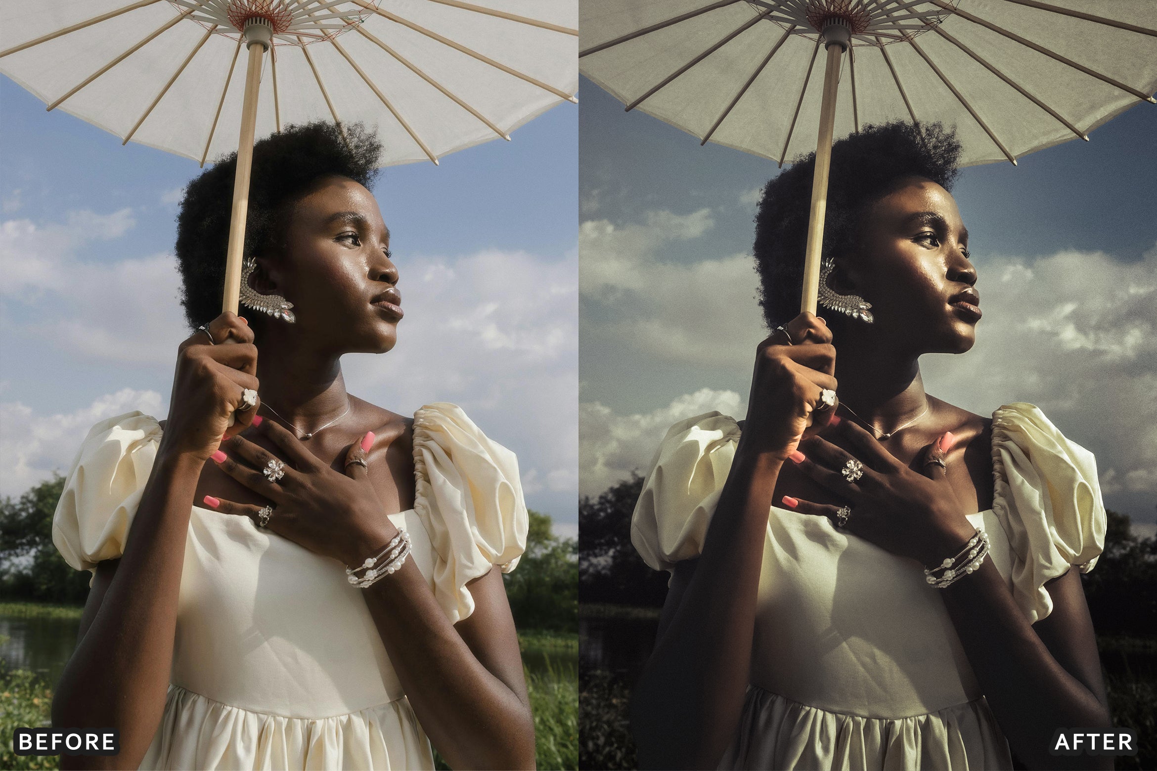 AI-Optimized Dark Skin Tones Lightroom Presets